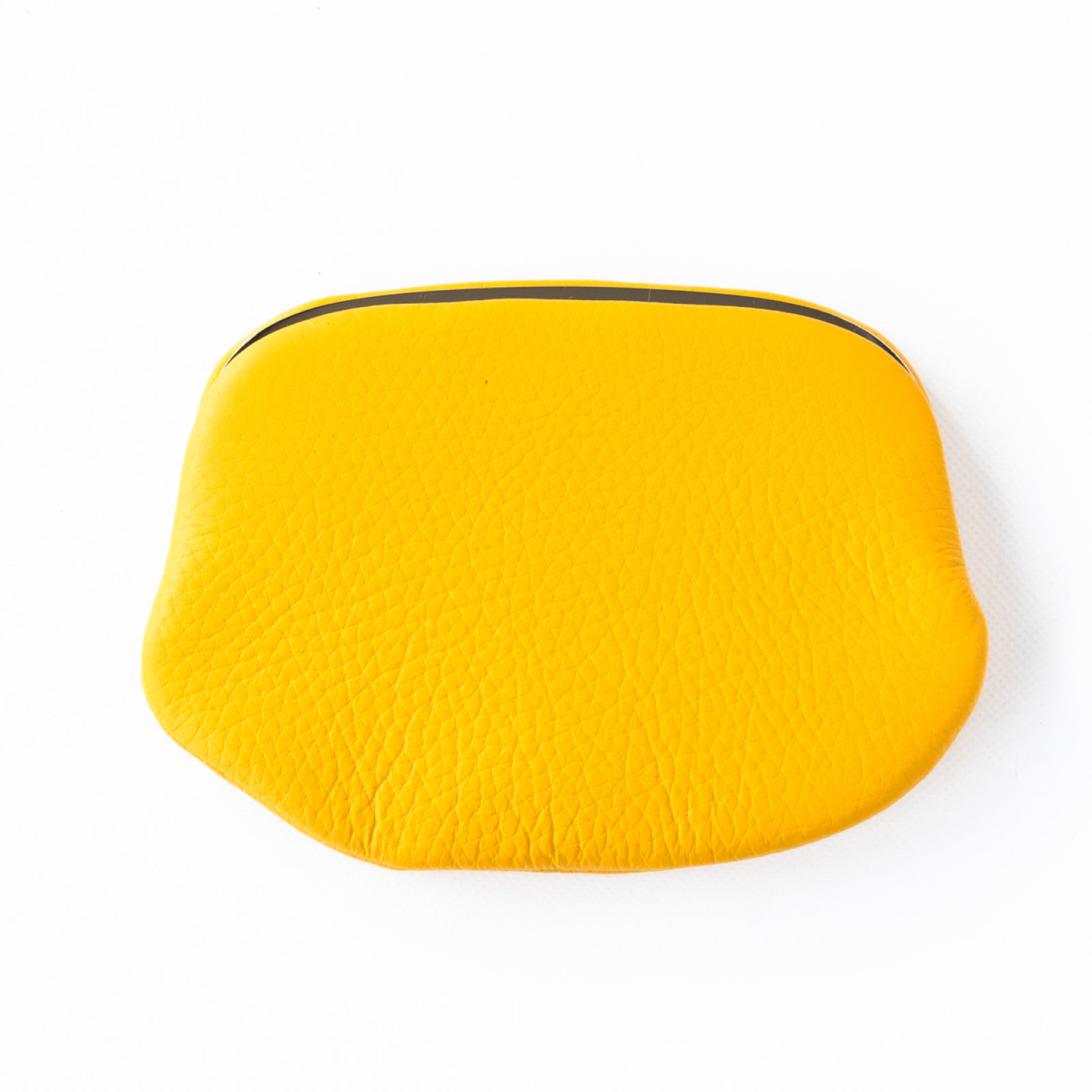 Purse Pouch M Cuir Mache / Jaune 