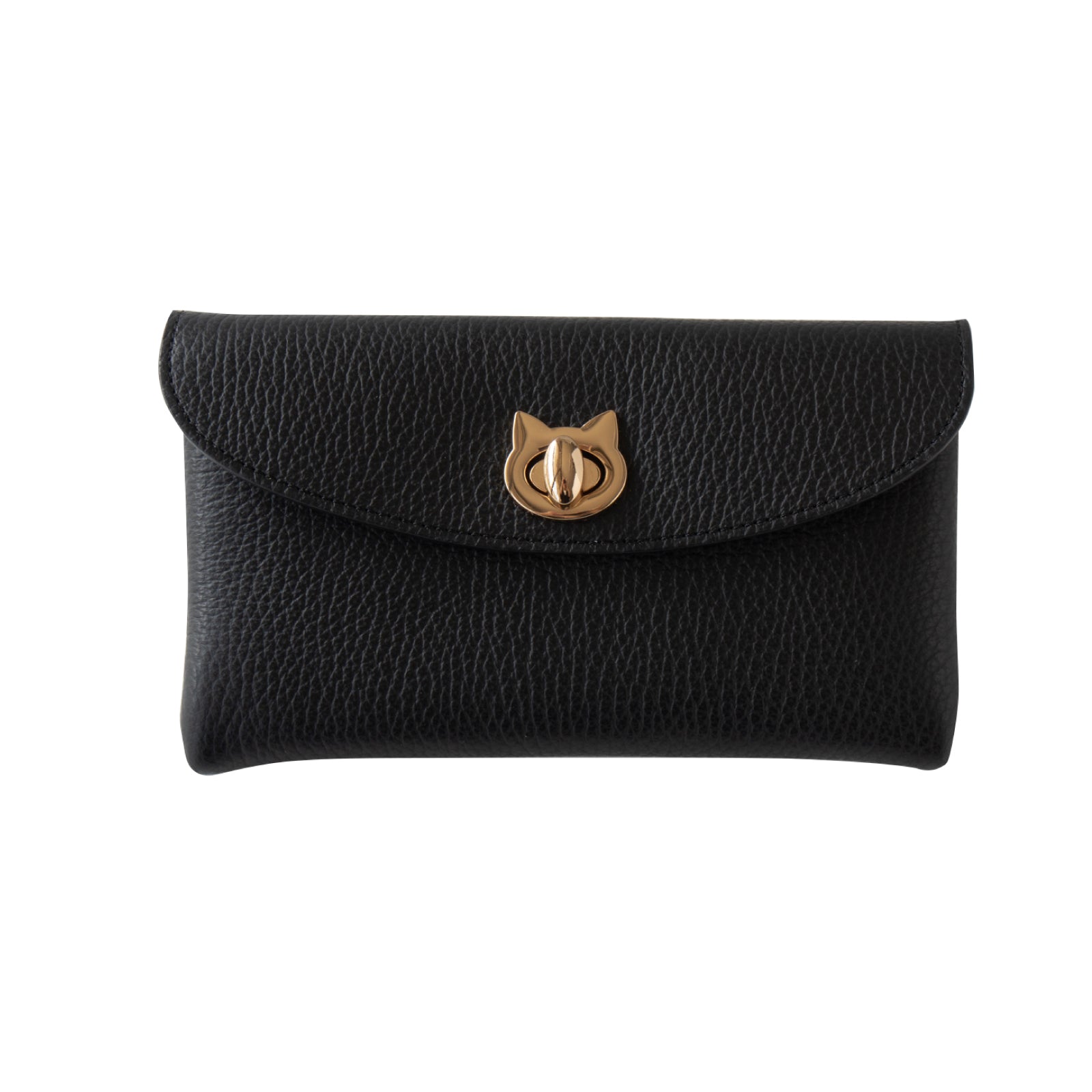 [10/8 (Tue) One-day only, pre-order sale] Flap Wallet Furnya Long Cuir Mash / Black 