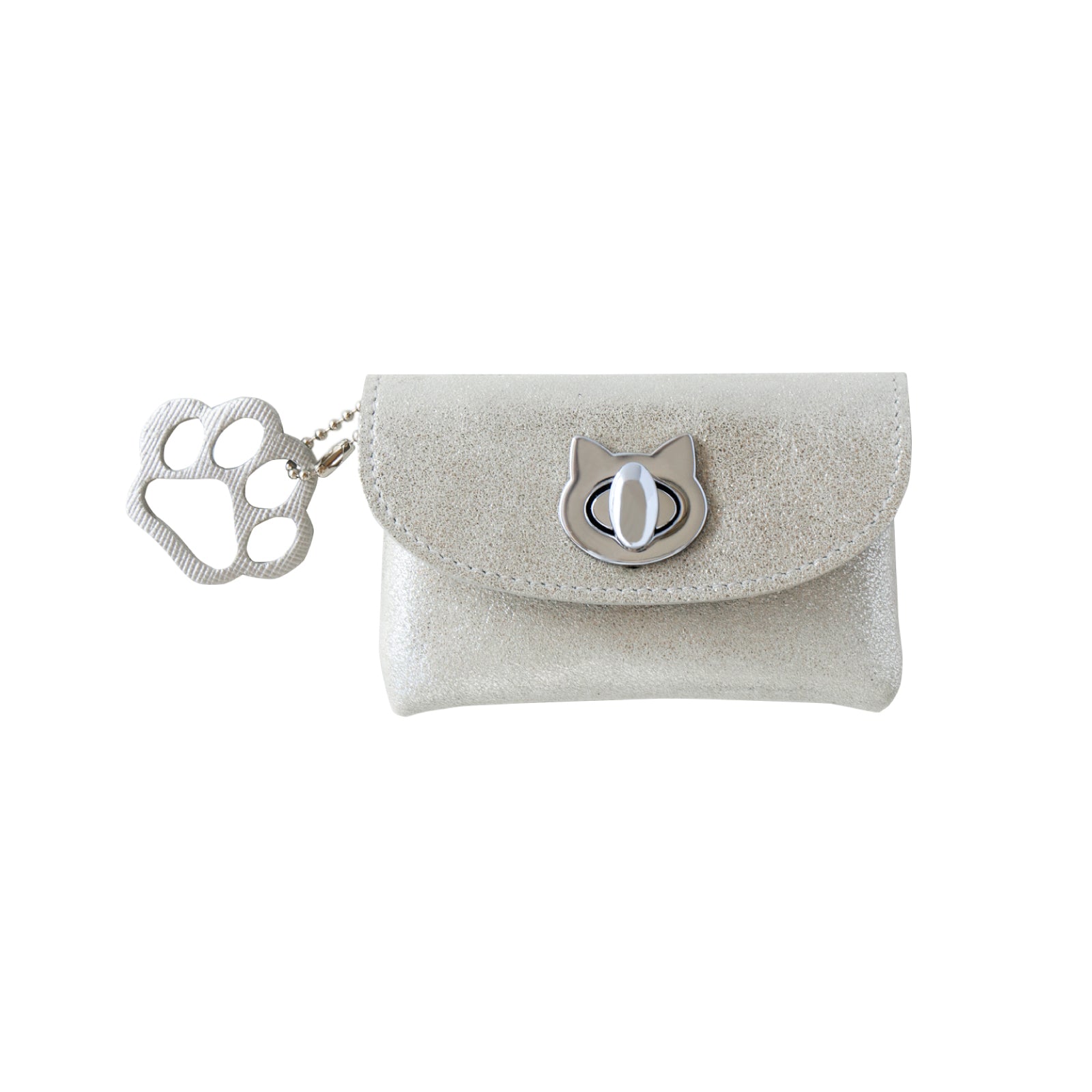 [On sale for one day only on Saturday, February 8th] Sparkly Flap Wallet - Furnya Mini / Silver