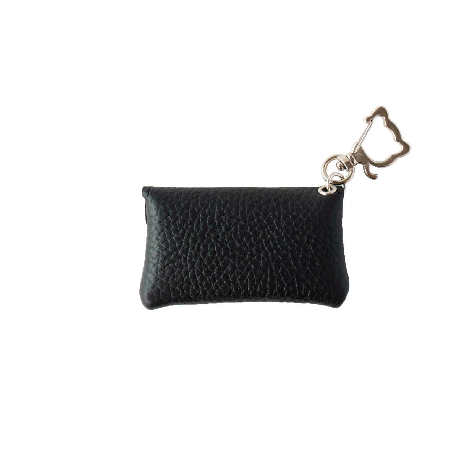 Flap Key Ring Furnya Nano Cuir Mache / Black