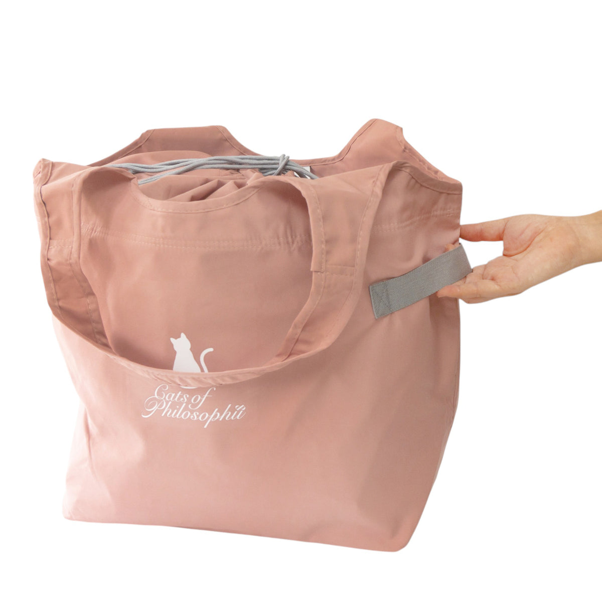 [Limited Quantity] Rescue Cat Charity Cooler Marche Bag / Smoke Pink