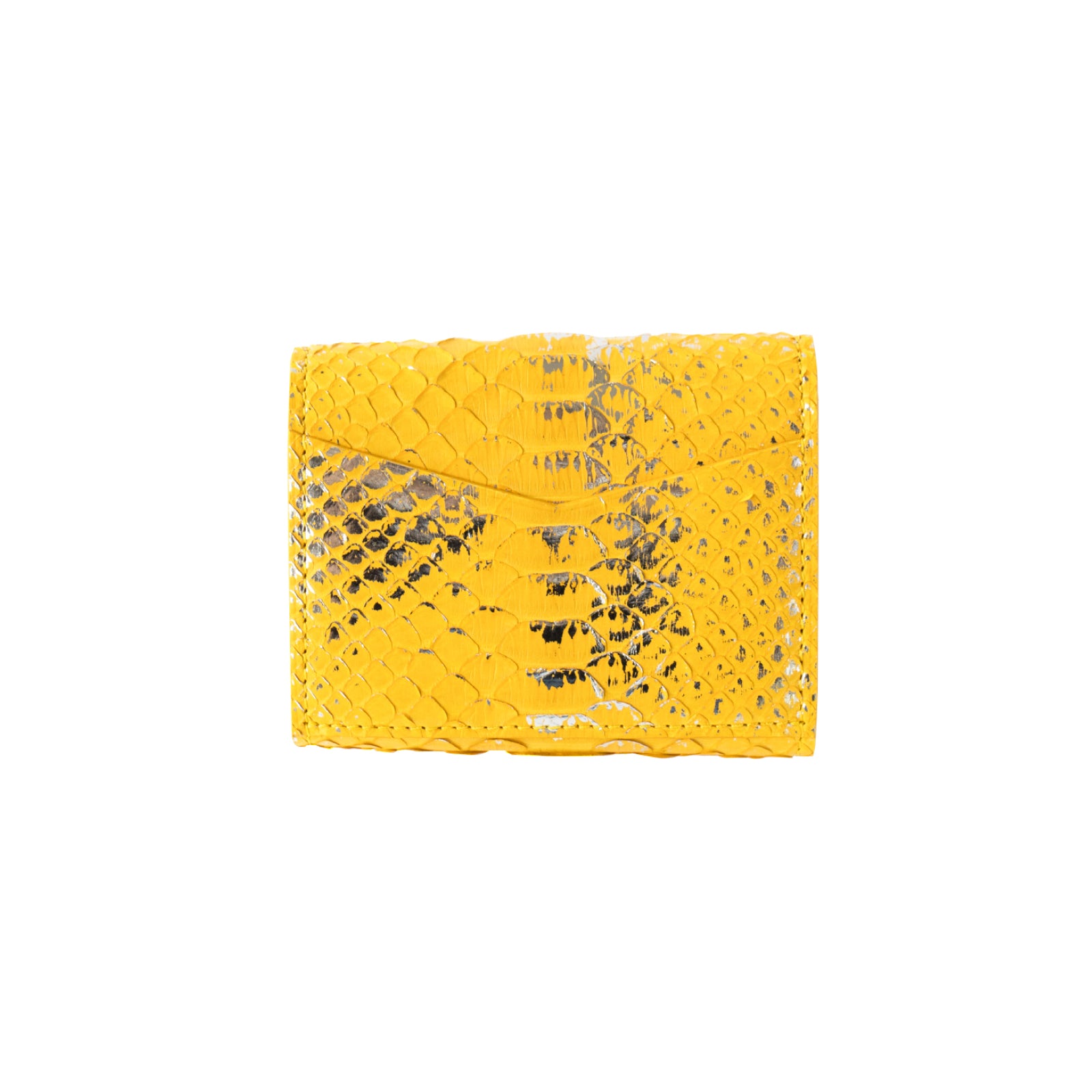 Handy Wallet Opera Lily Foil Python / Silver Yellow