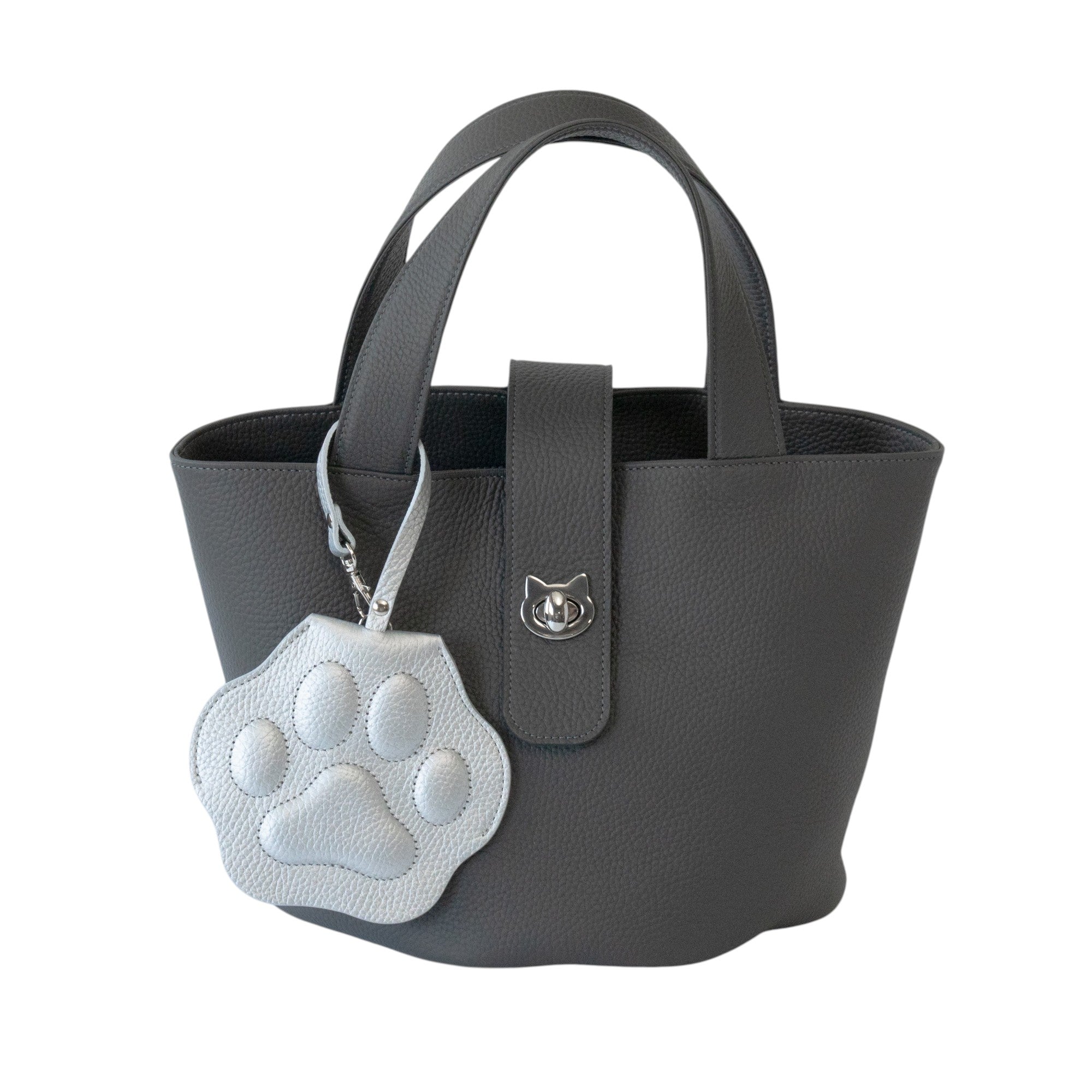 PAW Pass Case Crochette Cuir Mach / Silver