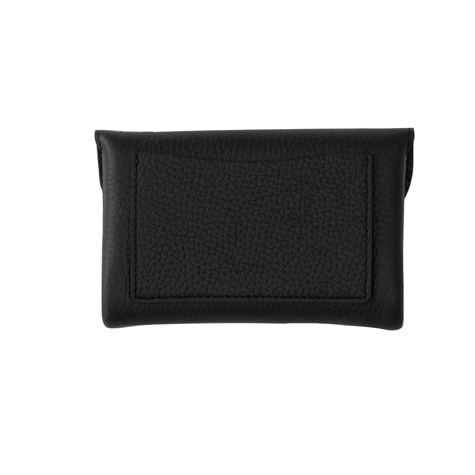 Frunya Medium Flap Wallet in Cuir Mache / Black [Choose your hardware]