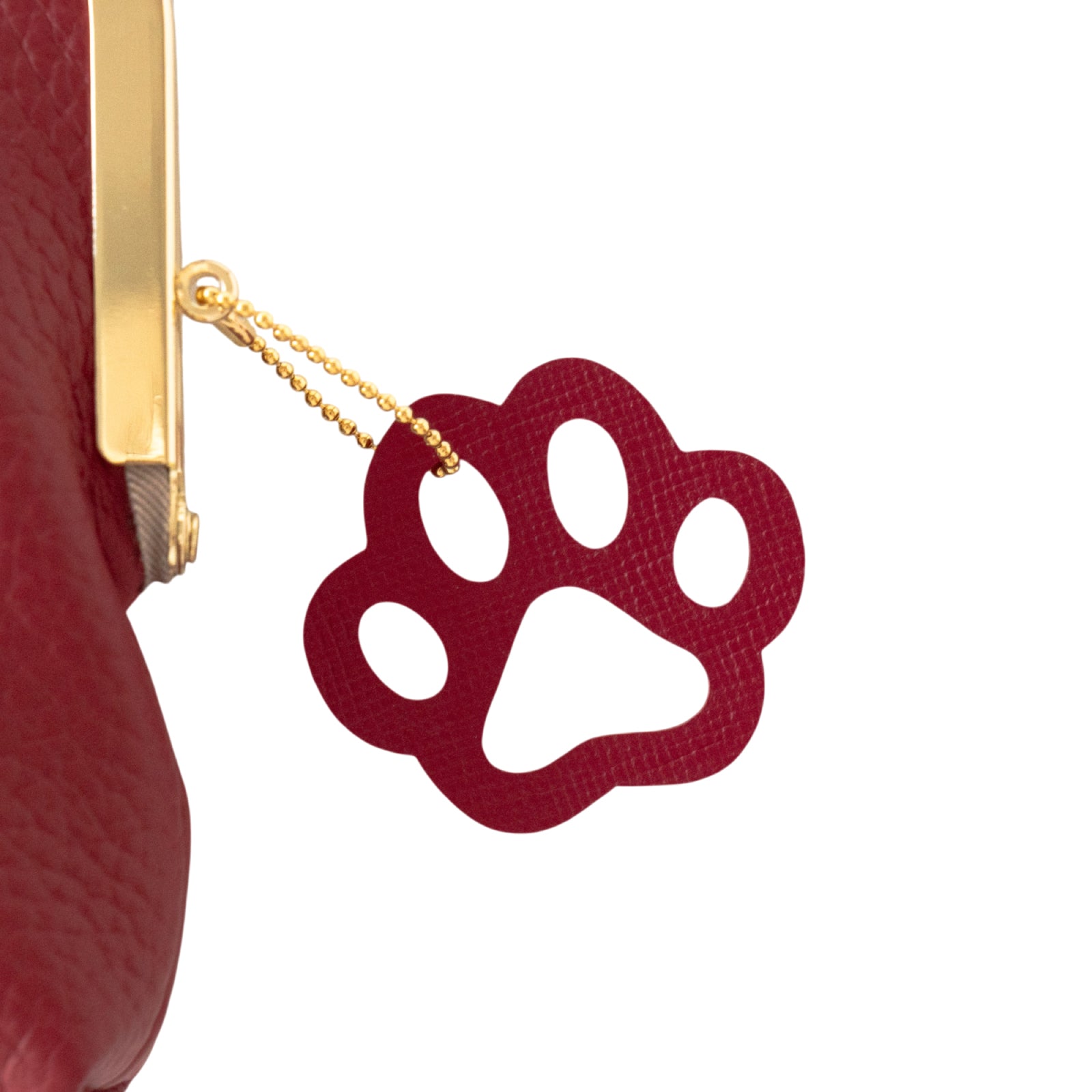 にゃまぐちウォレット　キュイール・マッシュ  / ボルドー