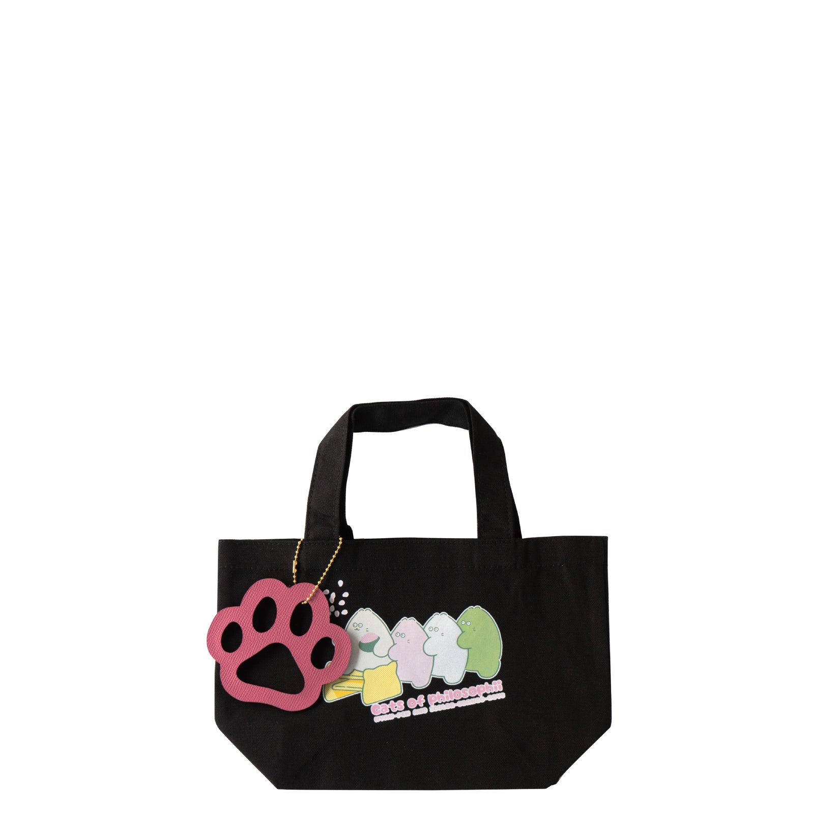 【期間限定：3月20日(金)22:00～22日(日)】にゃんぺんトートバッグ・S  [にゃんぺん＆おだんごBOYS]  /  ブラック