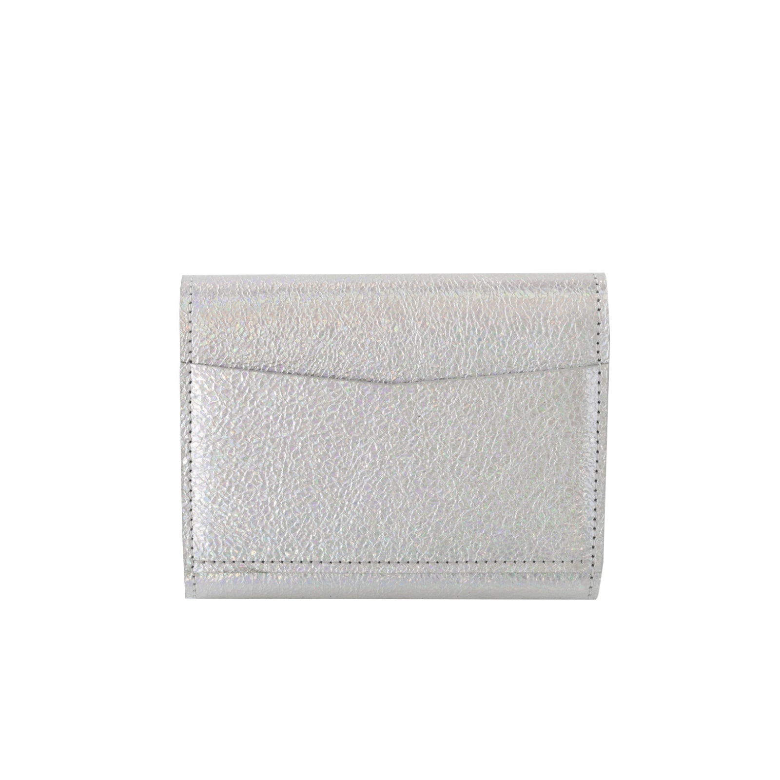 [Resale on Friday, November 22nd] Handy Wallet - Nyapera Grande Prism Leather / Aurora Silver