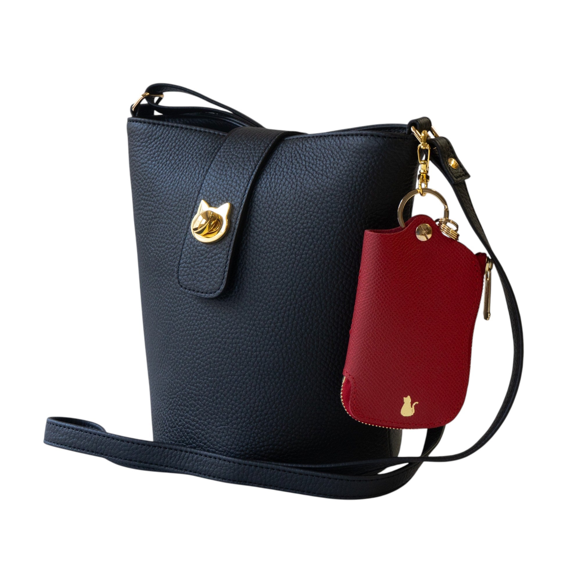 Smart Key Case, Veau Epsom / Rouge