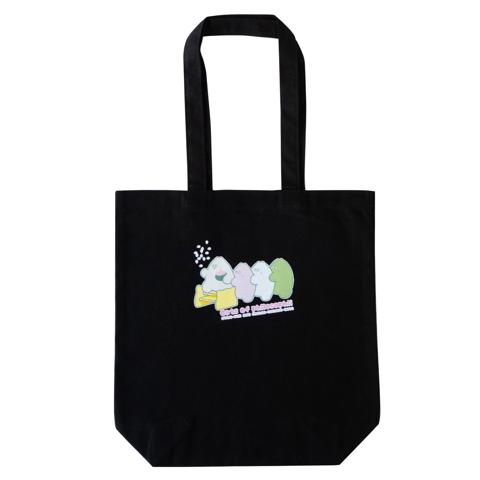 【期間限定：3月20日(金)22:00～22日(日)】にゃんぺんトートバッグ・M  [にゃんぺん＆おだんごBOYS]  /  ブラック