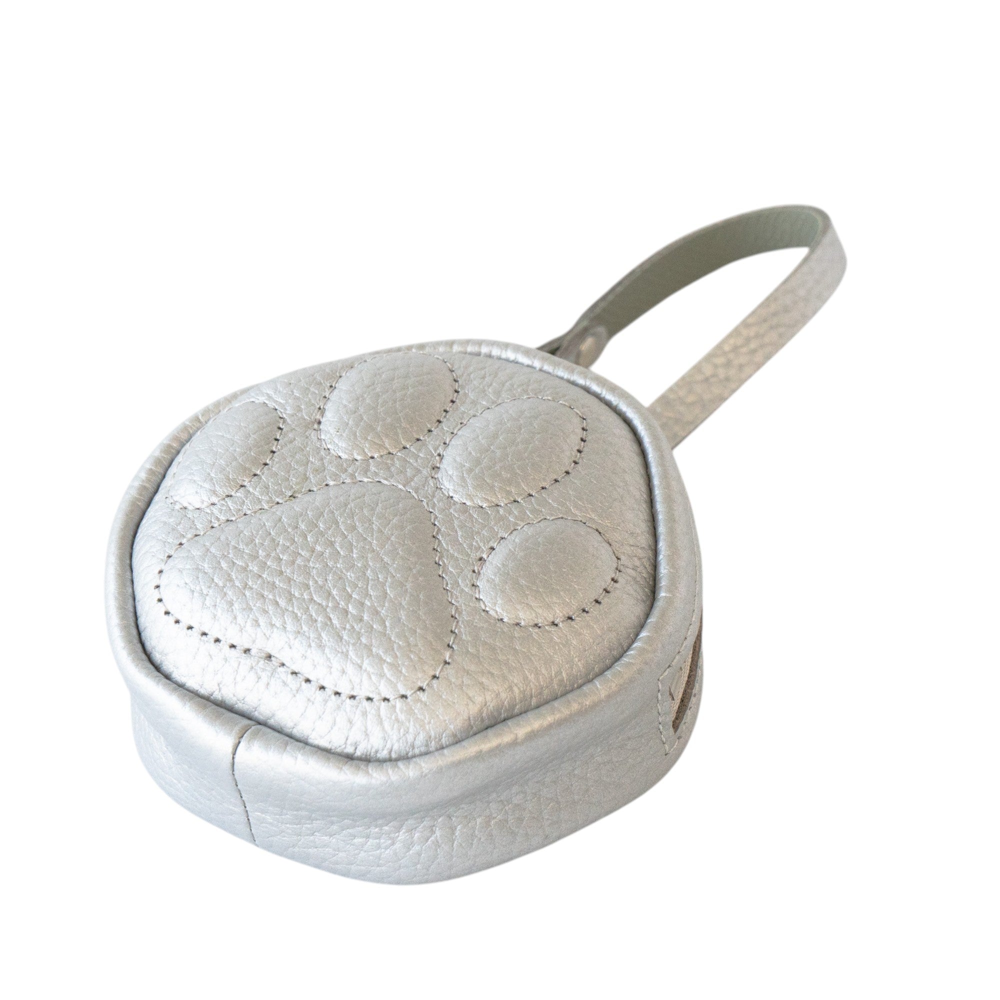 PAW Charm Pouch Cuir Mash / Silver