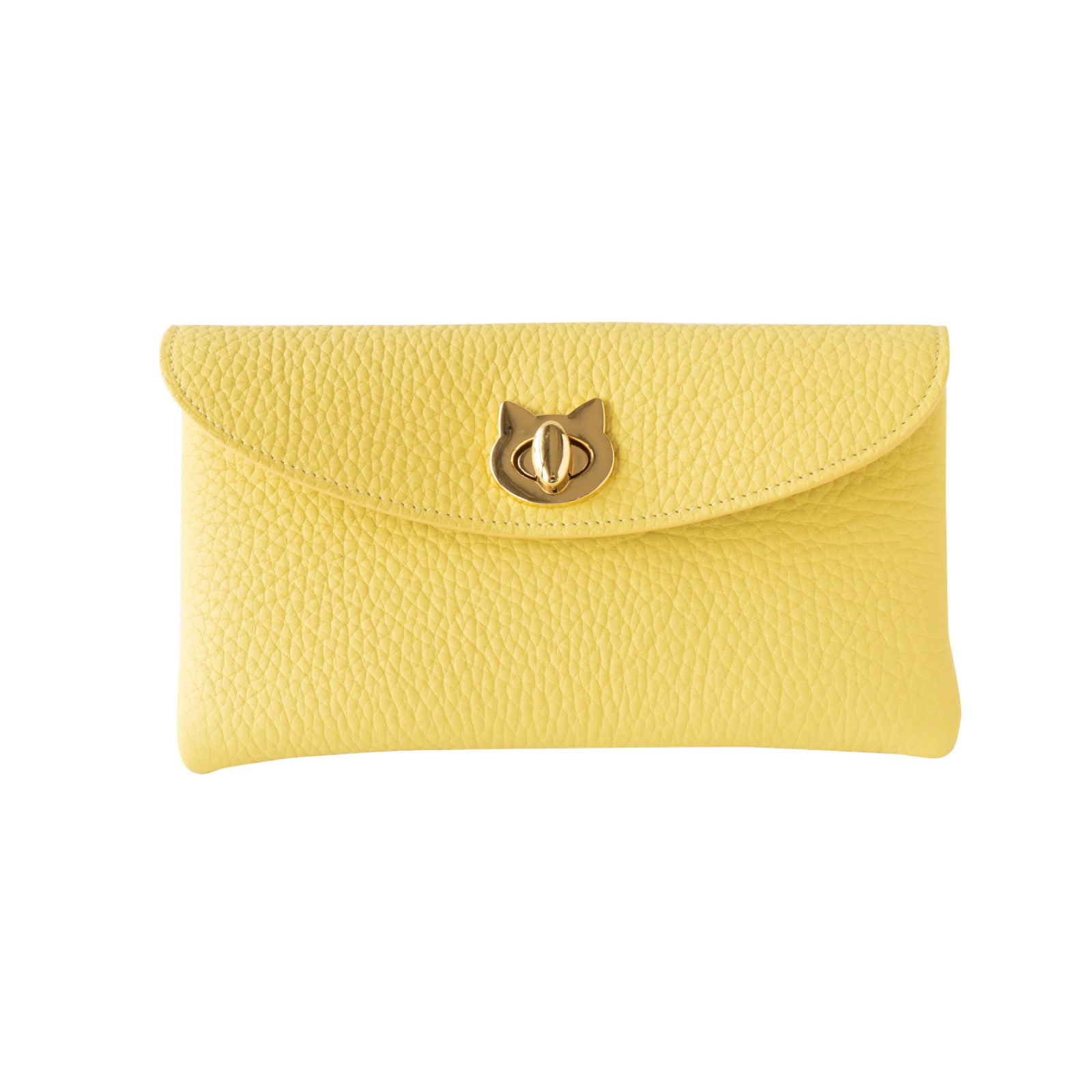 [8/22 (Thu) One-day only, pre-order sale] Flap wallet, Furnya Long, Taurillon Clemence / Jaune Poussin