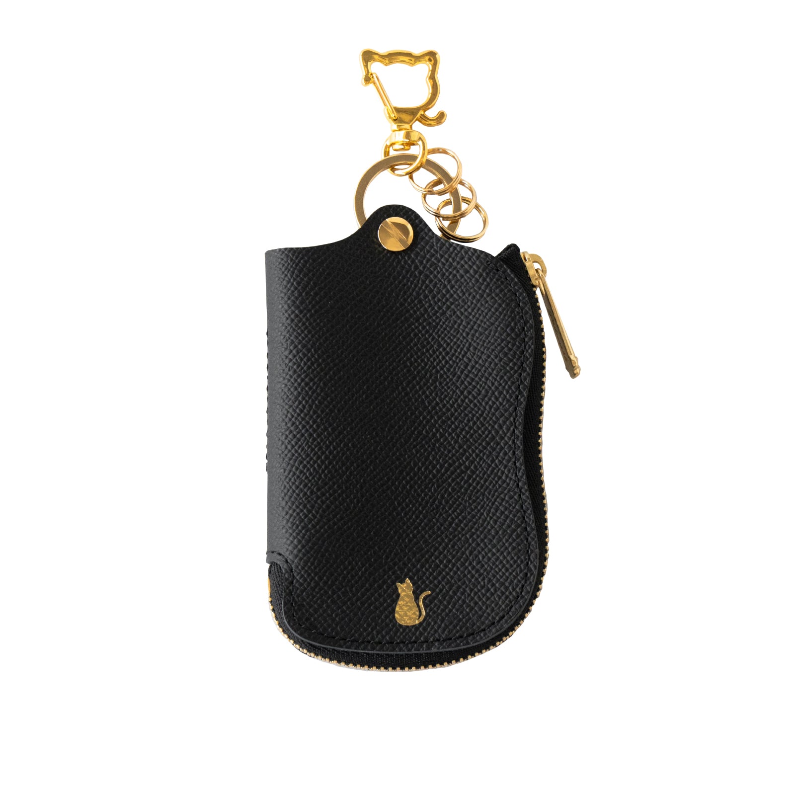 スマートキーケース　キュイール・ミネルバ  /  ブラック