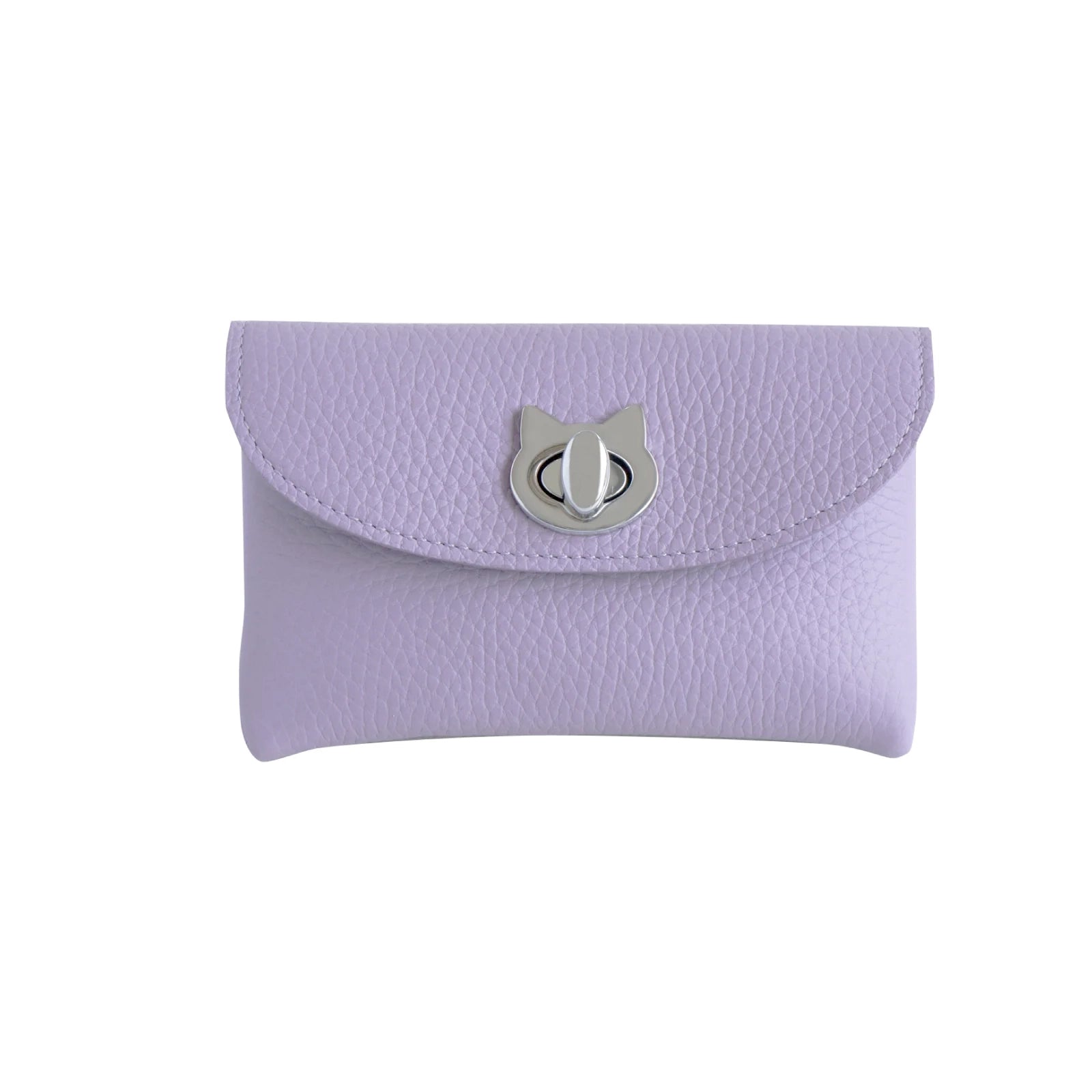 フラップウォレット・フルーニャ ミディアム　キュイール・マッシュ / ラベンダー