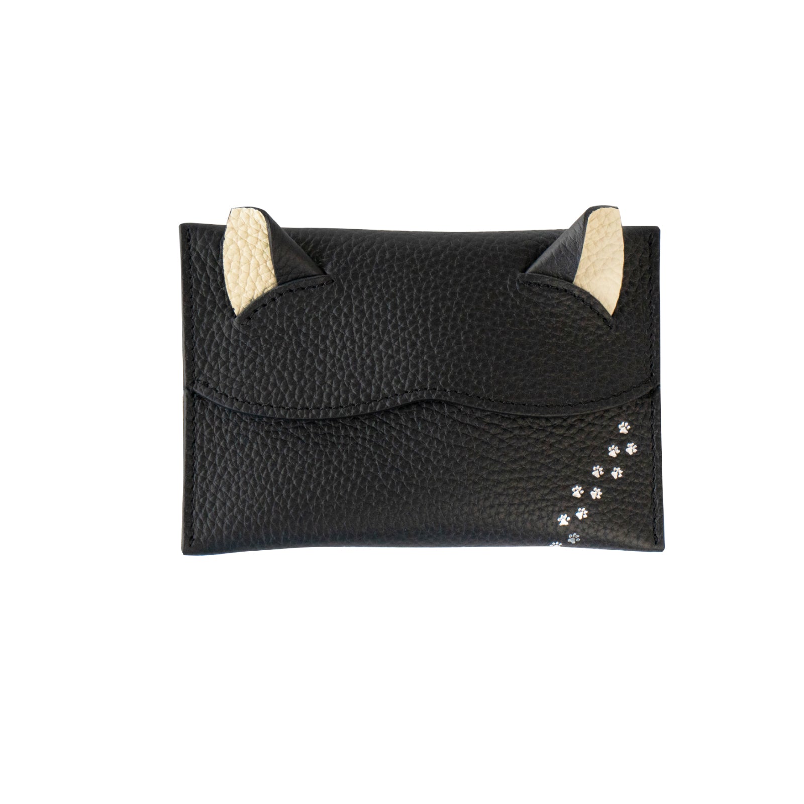 [復刻] ねこポケットティッシュケース 　キュイール・マッシュ  /  ブラック