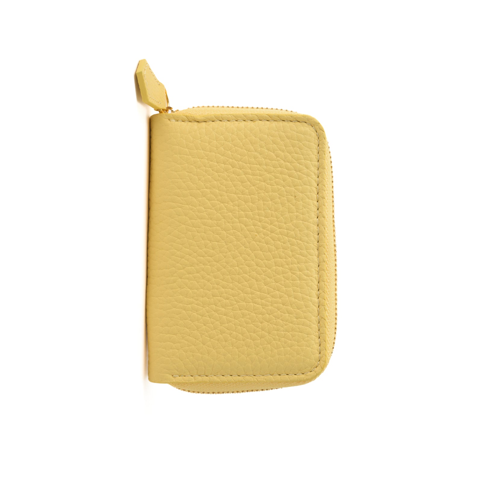 Round zipper 6 smart key case Taurillon Clemence