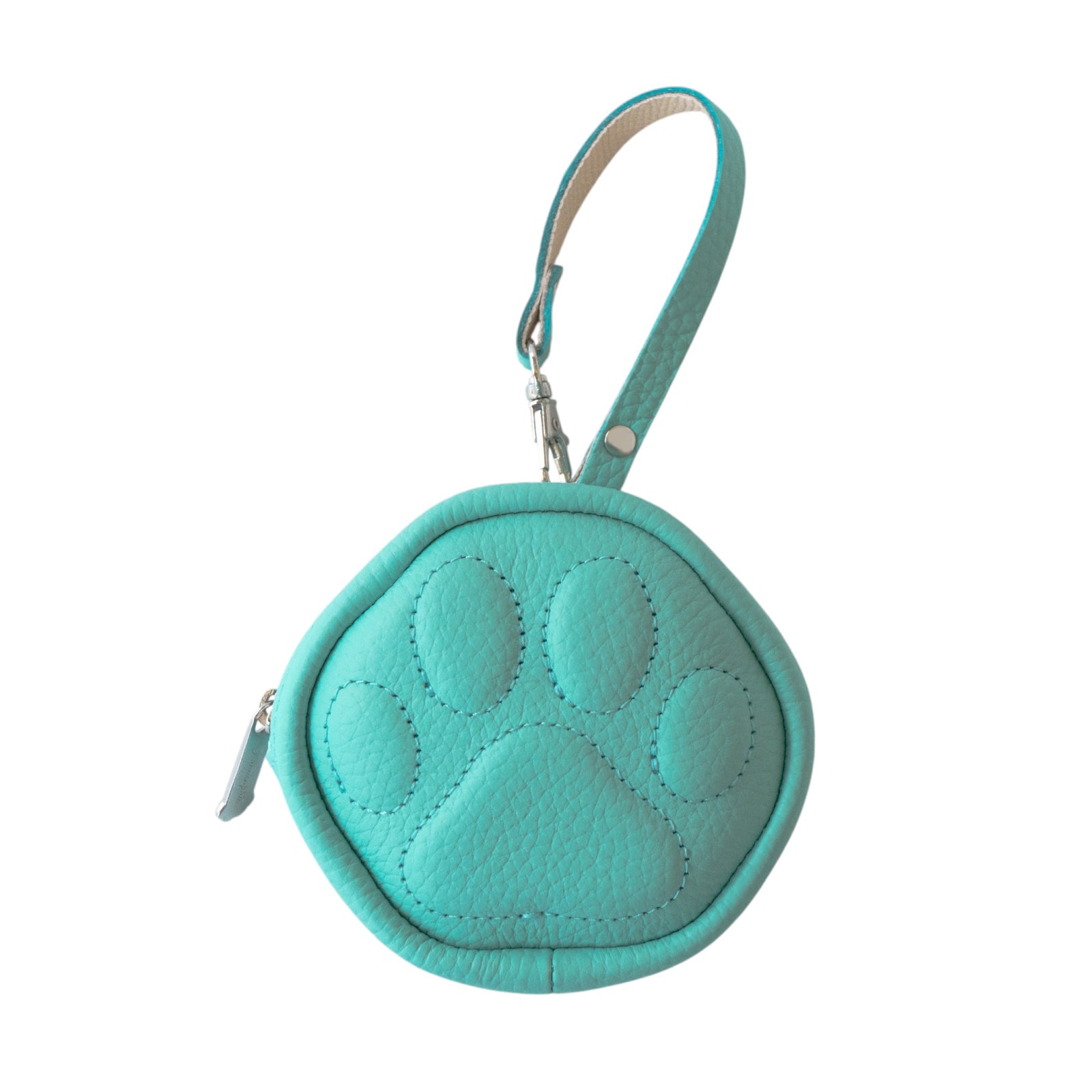 PAWチャームポーチ　キュイール　マッシュ  /  ブルードラジェ