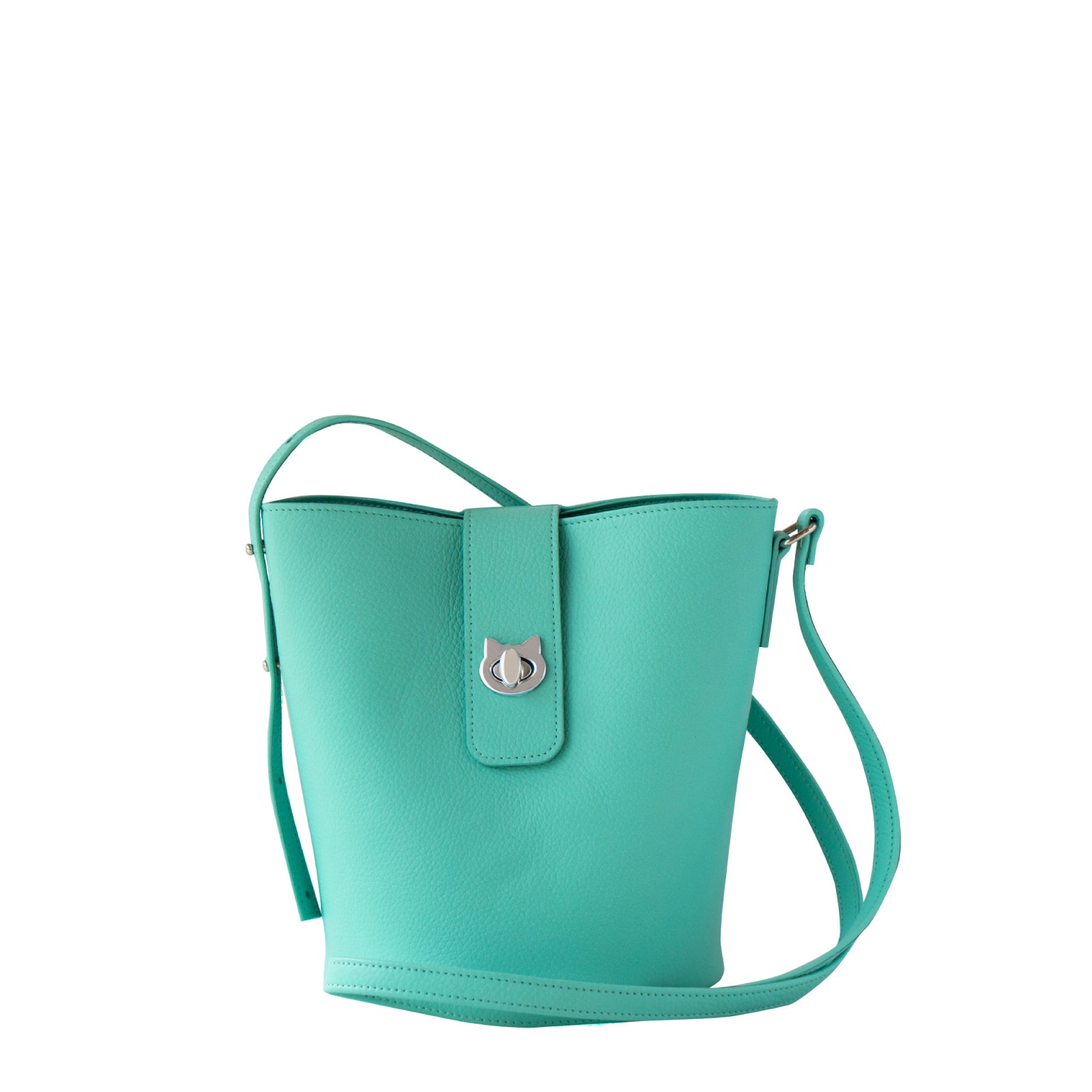 [Available for 26 hours only from 10:00 PM on Thursday, August 7th] [Limited Quantity] Shoulder Bag PAW Cuir Mache / Tiffany Blue