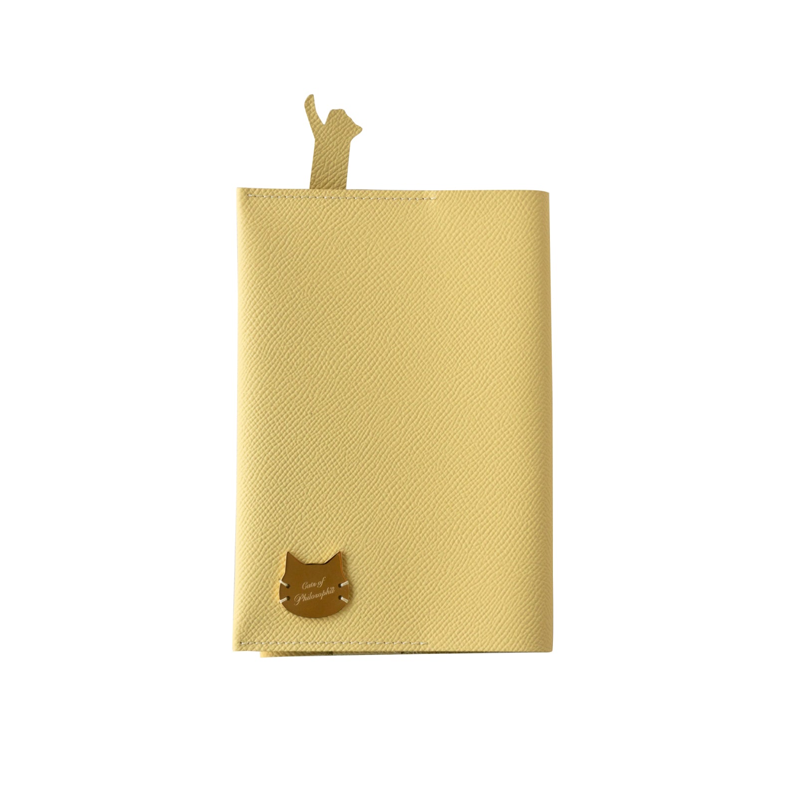 CAT Book Cover Cuir Minerva / Canary