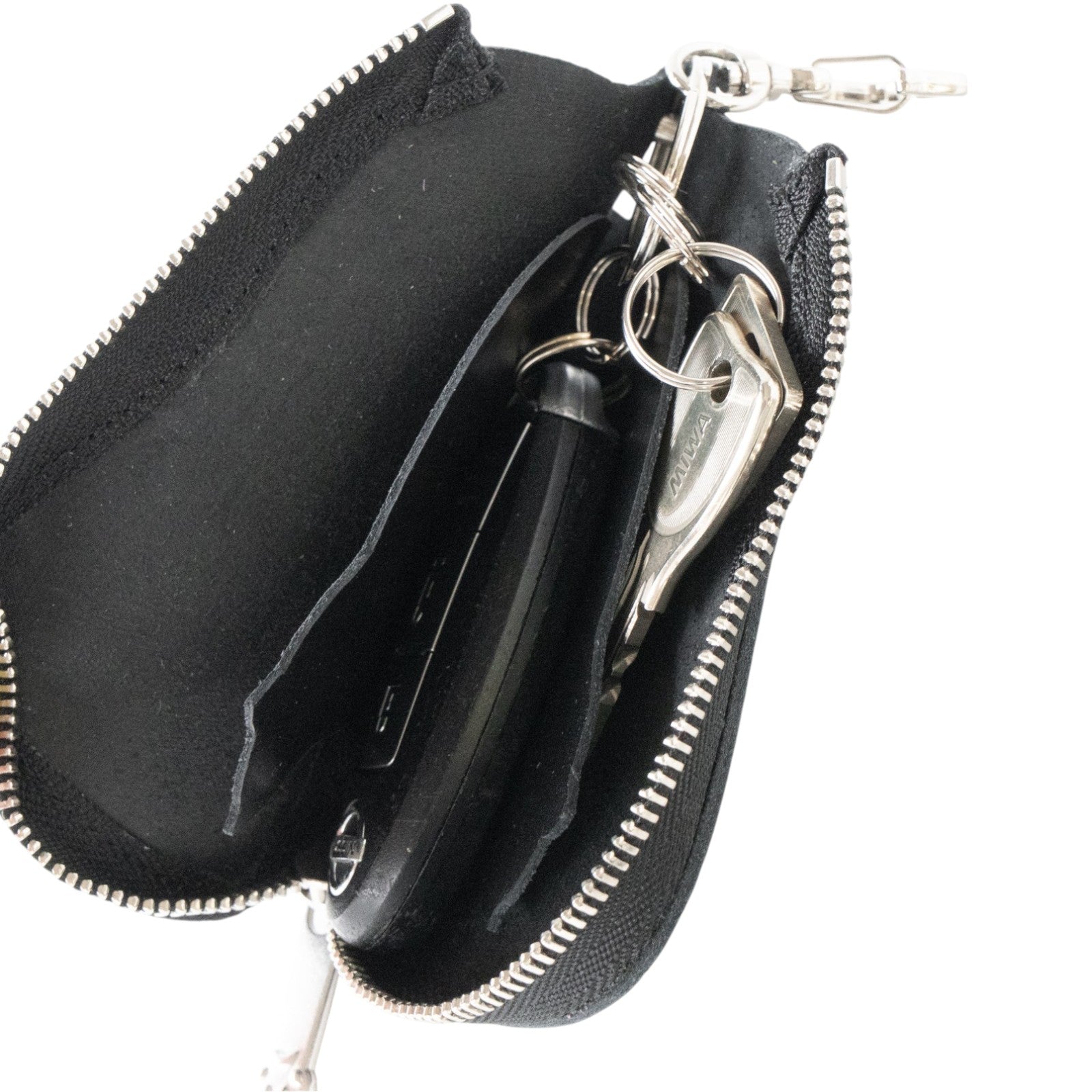 [Limited sale on Thursday, May 22nd] Tomcat Smart Key Case Kip Leather / Black