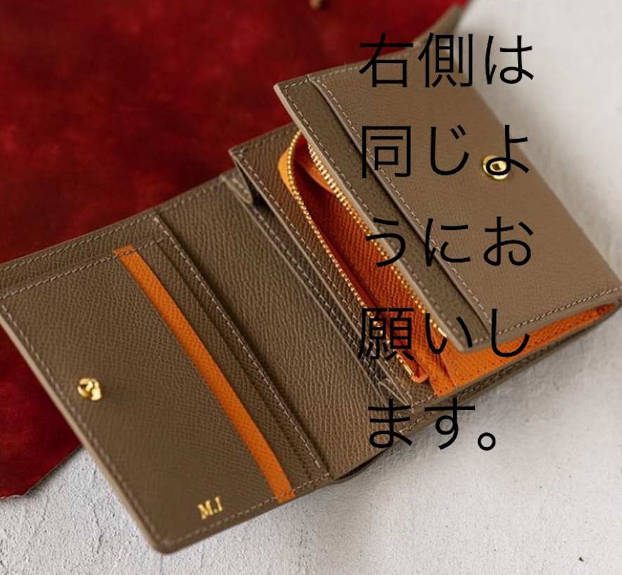 [Motai-sama order] Custom bi-fold wallet