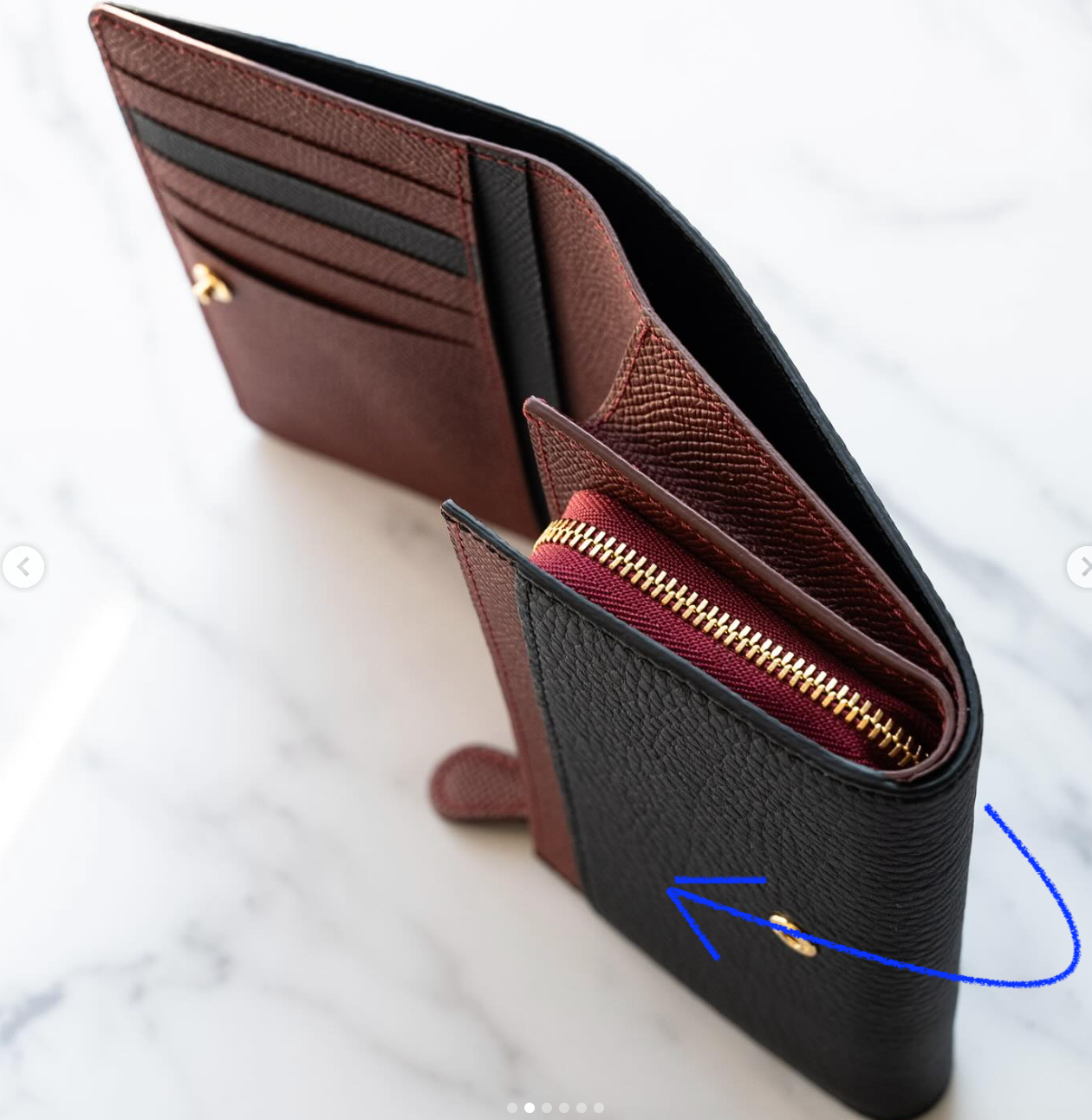 [Sakaeda-sama order] Custom bi-fold wallet