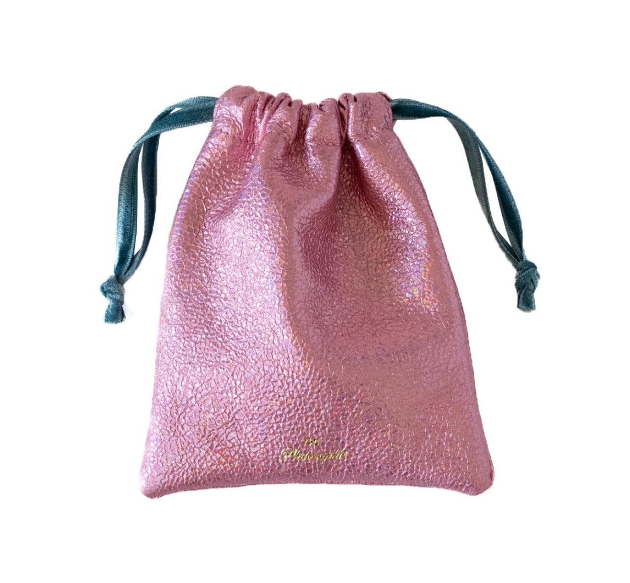 [Sugawara-sama order] Mini drawstring pouch S Prism/Aurora pink