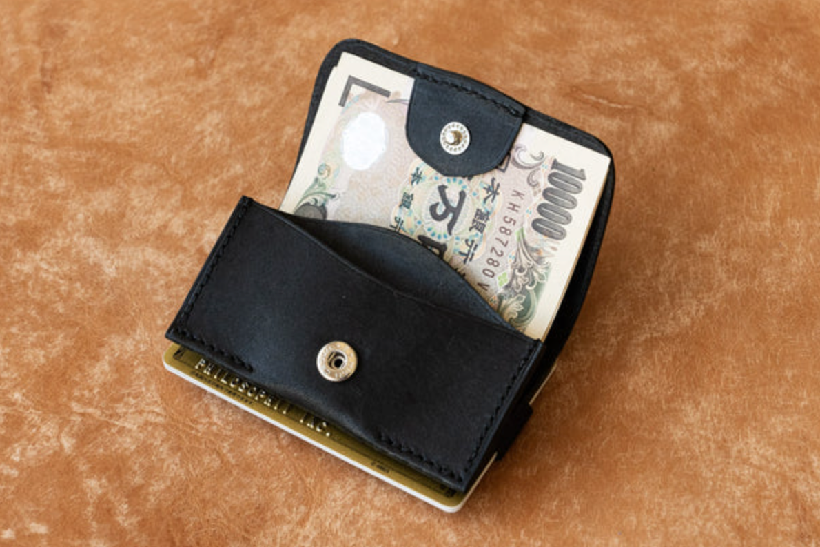 [Mr. H's order] Leather flap long wallet (Fleur Long)