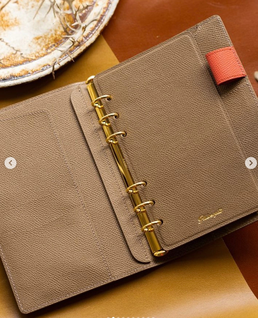 [Order by Mr. O] Bible-sized system notebook with zipper