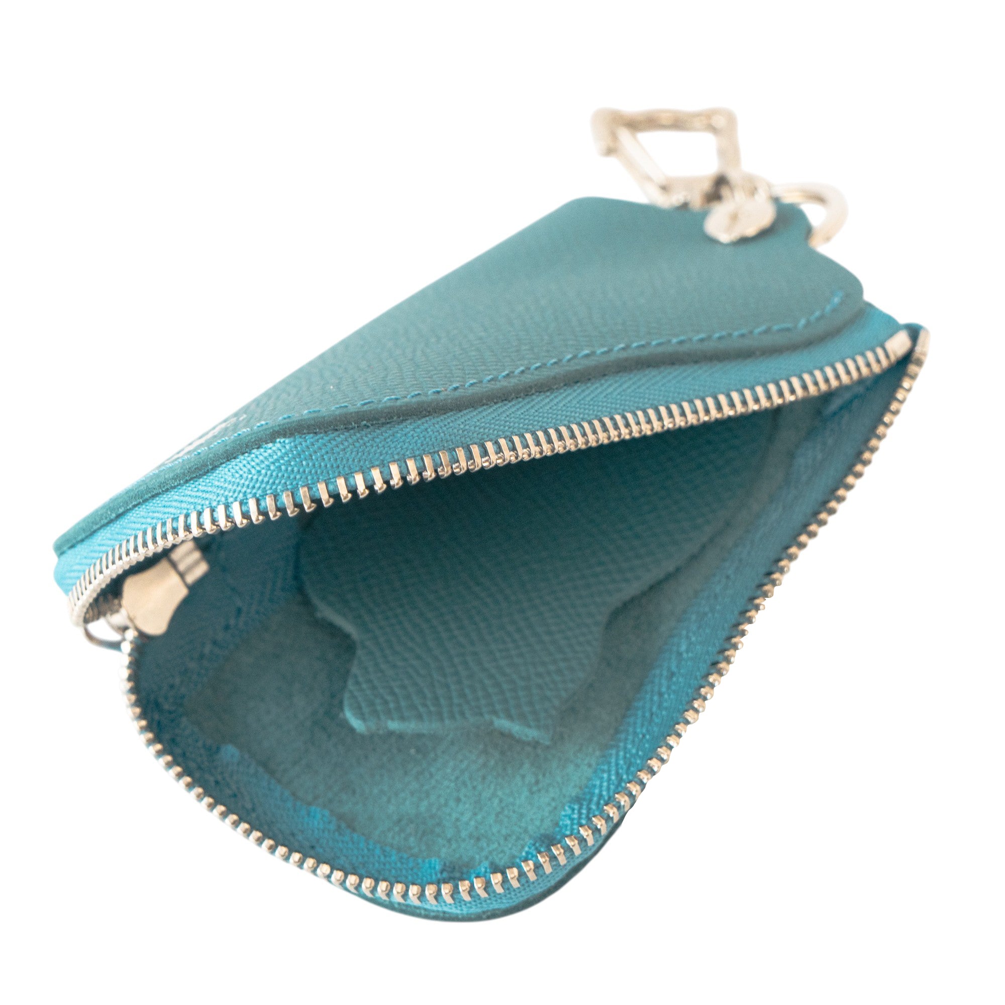 Smart Key Case, Veau Epsom / Blue Jean