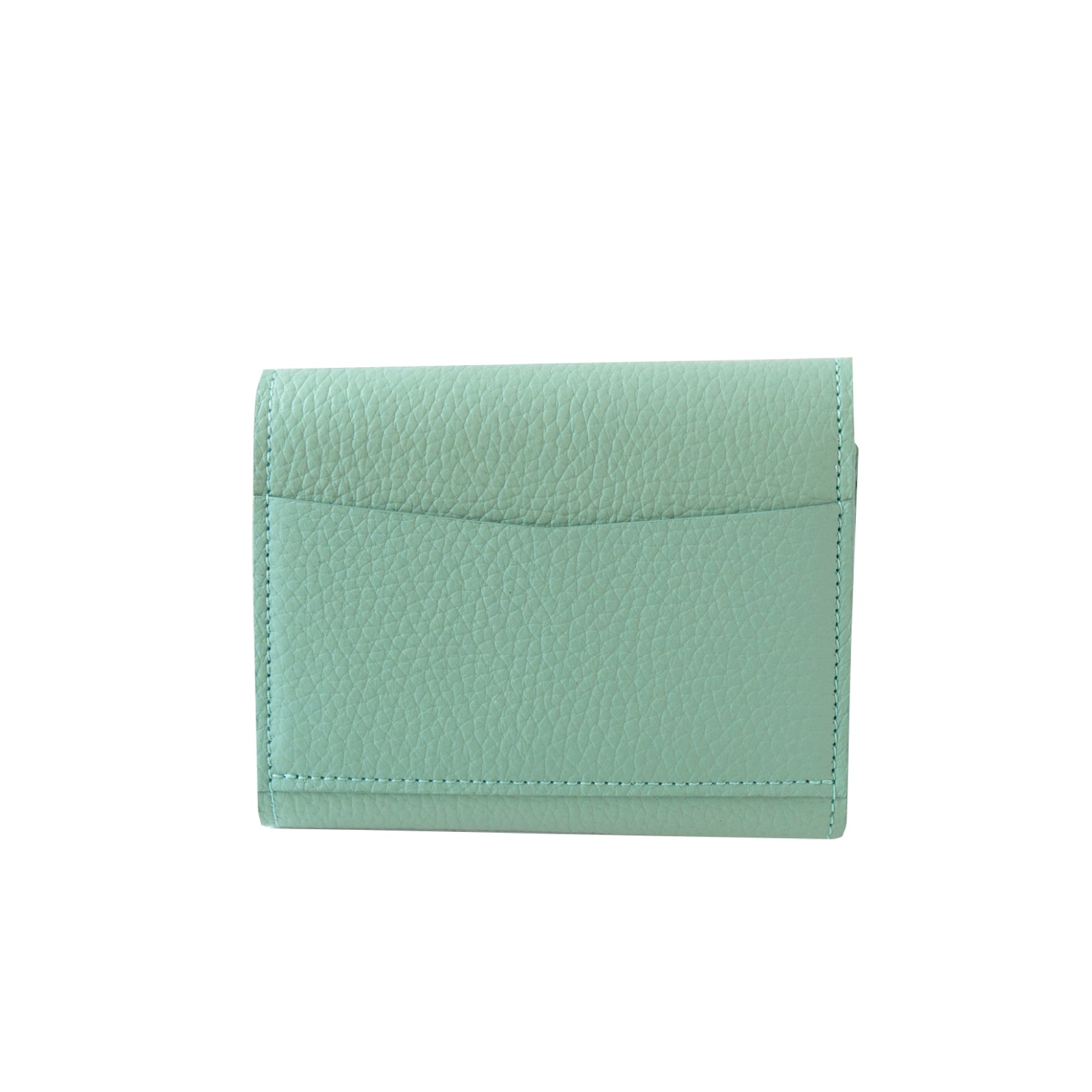 [9/22 (Sun) One-day only, pre-order sale] Handy Wallet Nyapera Grande Cuir Mache / Mint