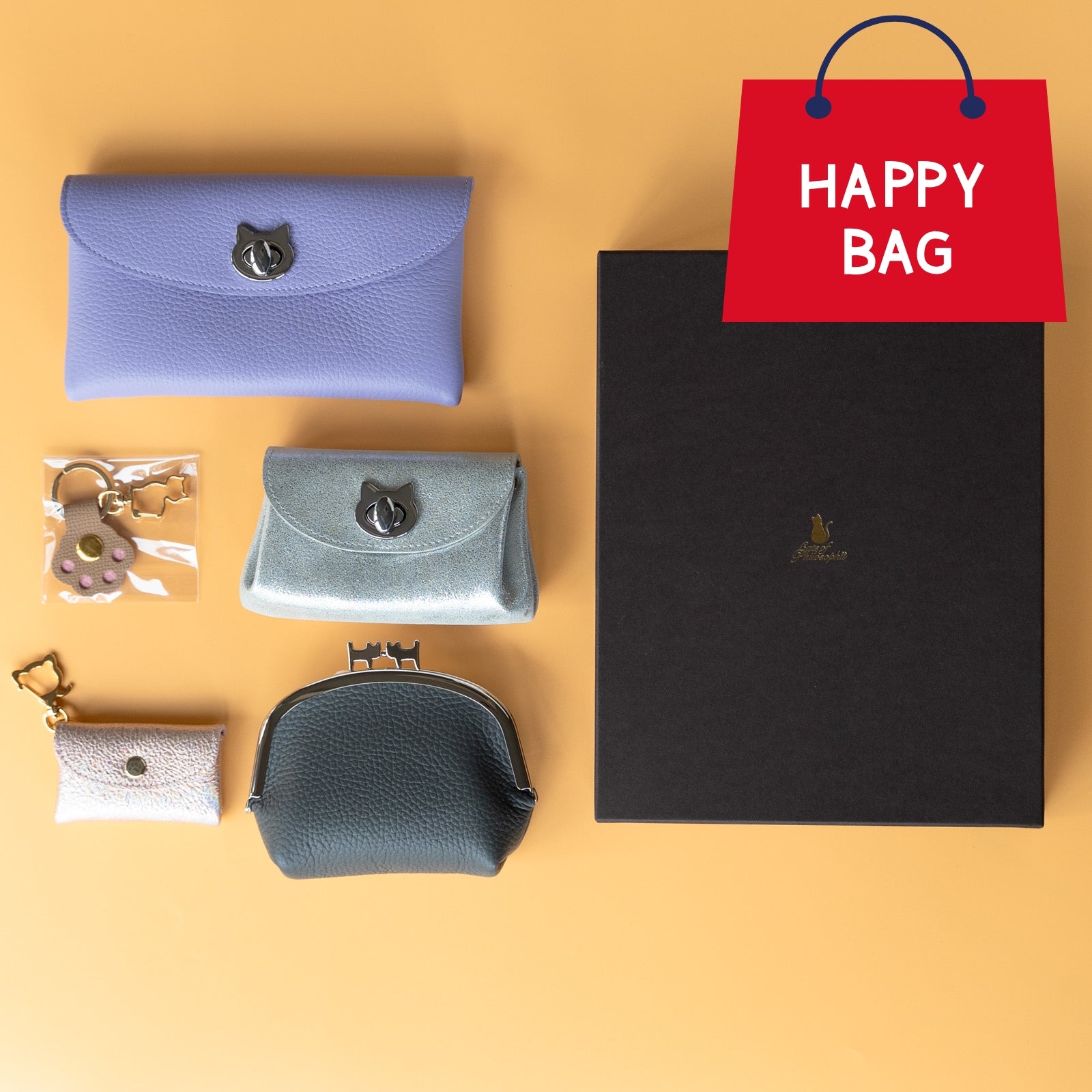 【1/1 22:00〜送料無料】お財布の福袋《おみくじクーポン付き》