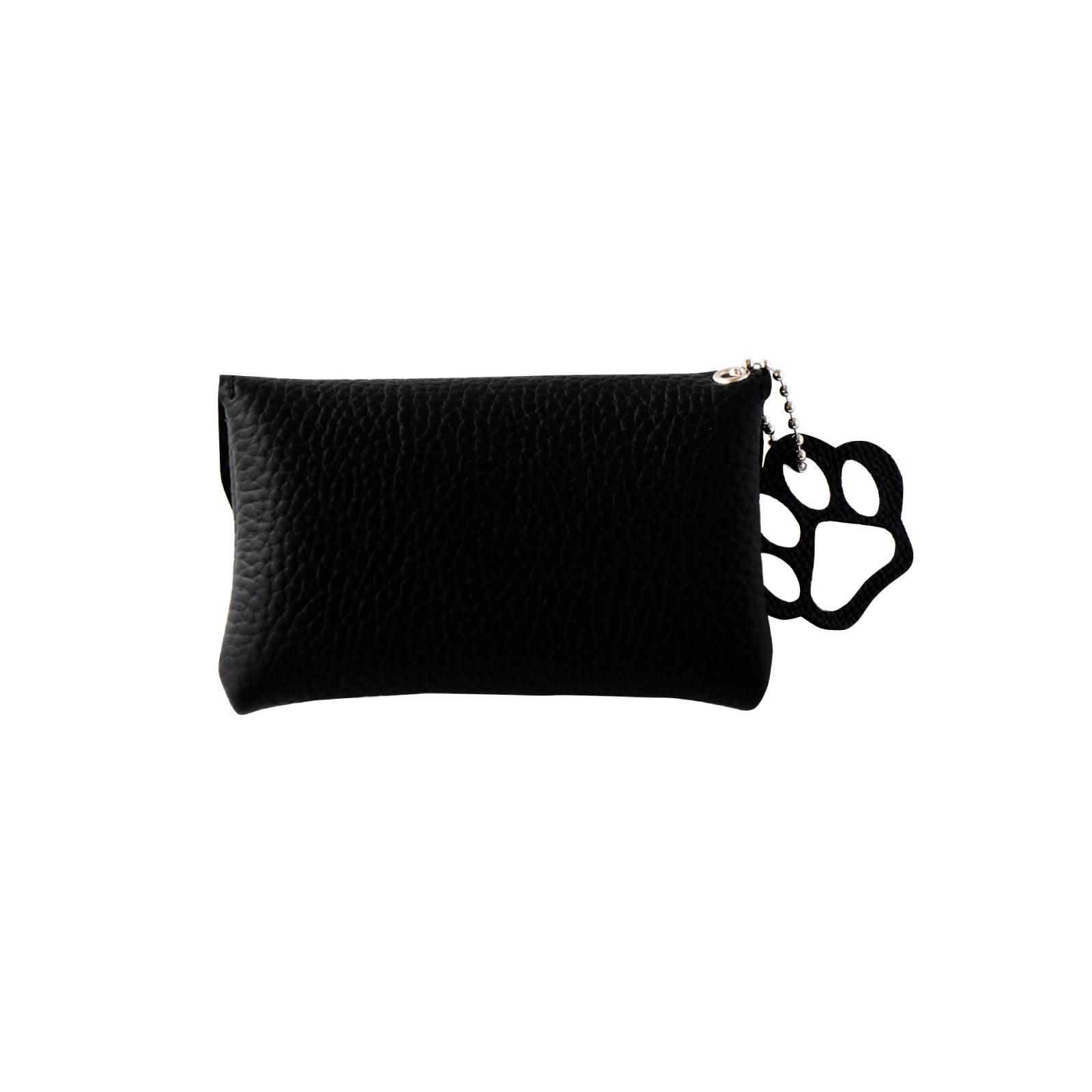 Flap Wallet Furnya Mini Cuir Mache / Black