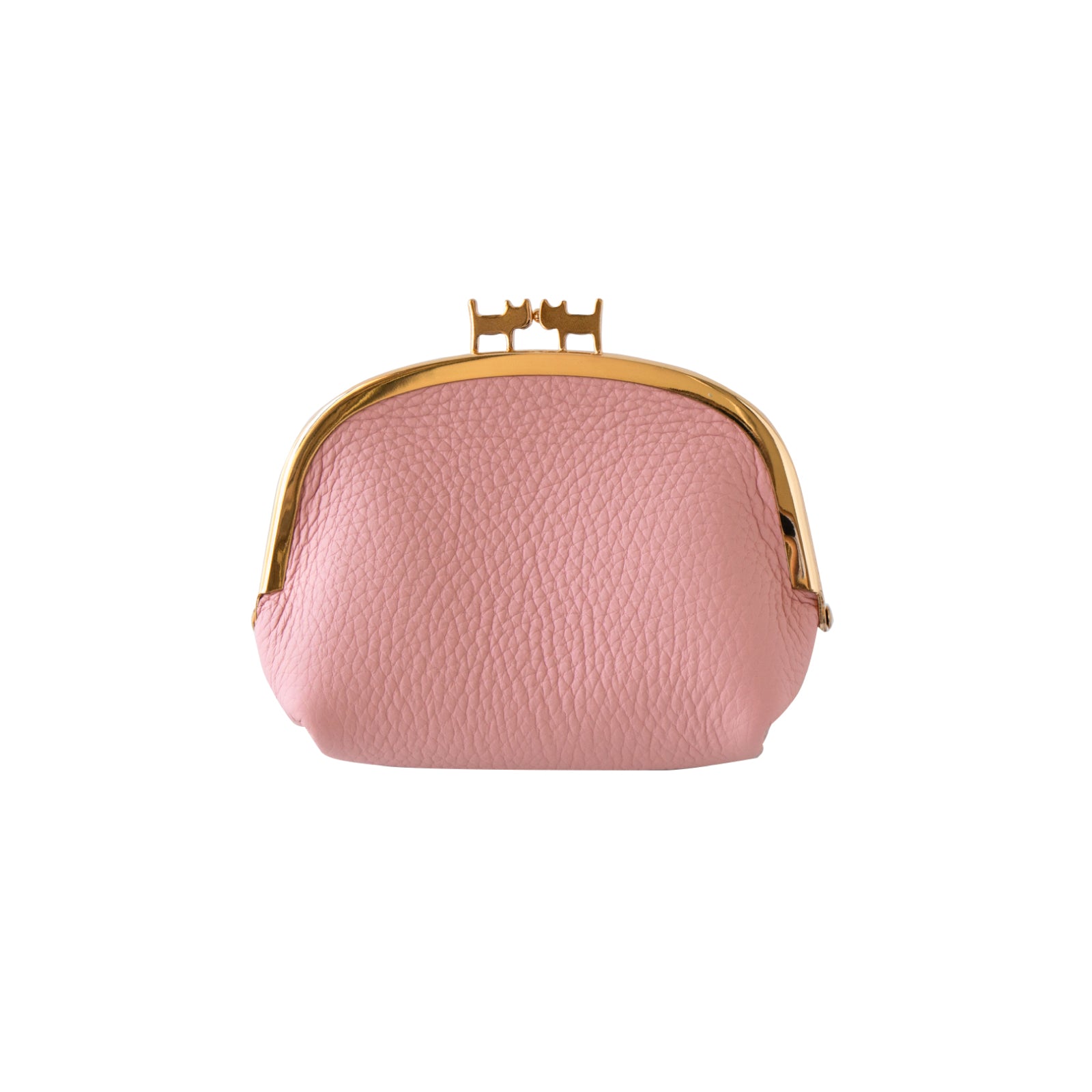 [8/22 (Thu) One-day only, pre-order sales] Nyamaguchi pouch Cuir Mache / Sakura pink