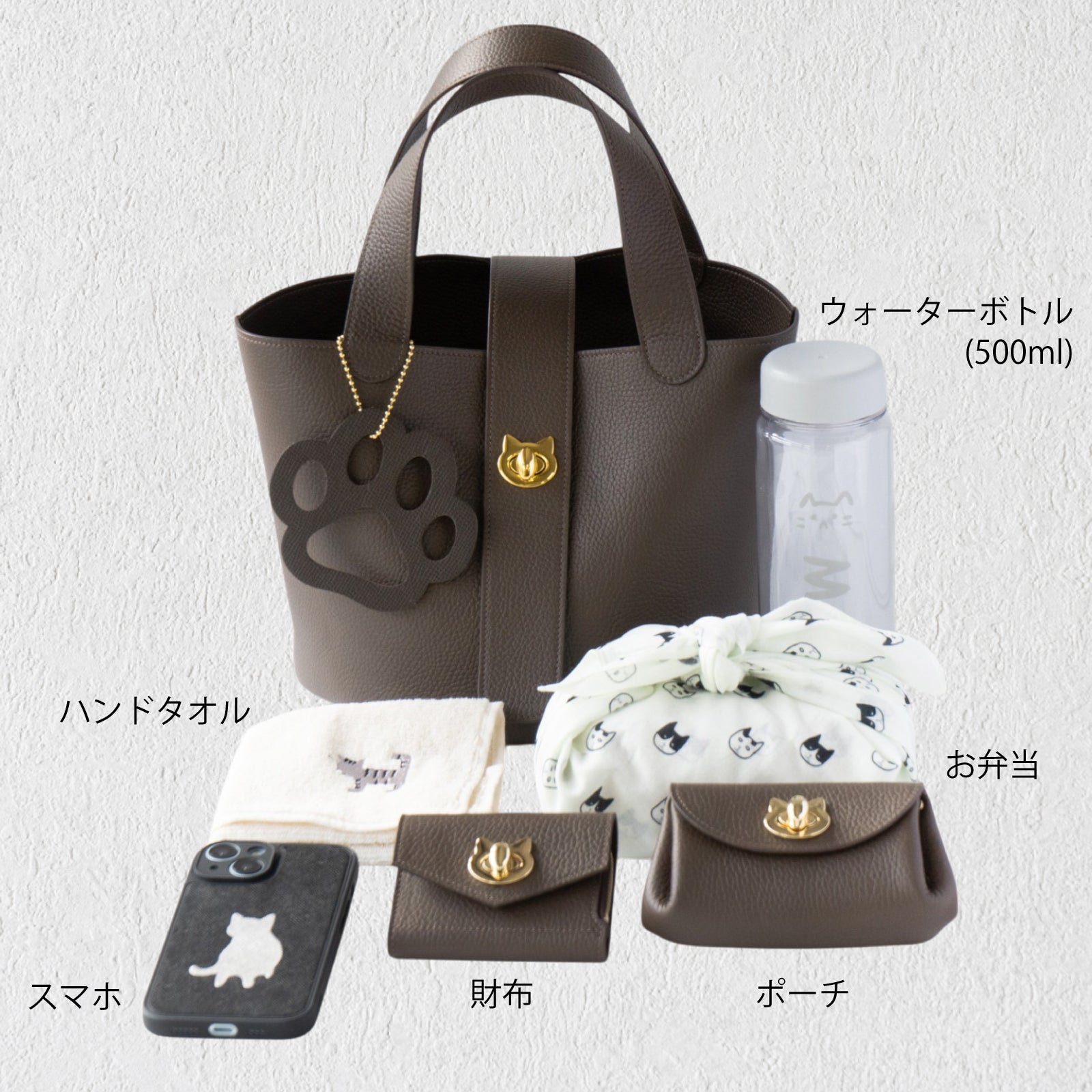 [On sale for one day only on Saturday, February 22nd] Baguette bag PAW Cuir Mache / Chocolate