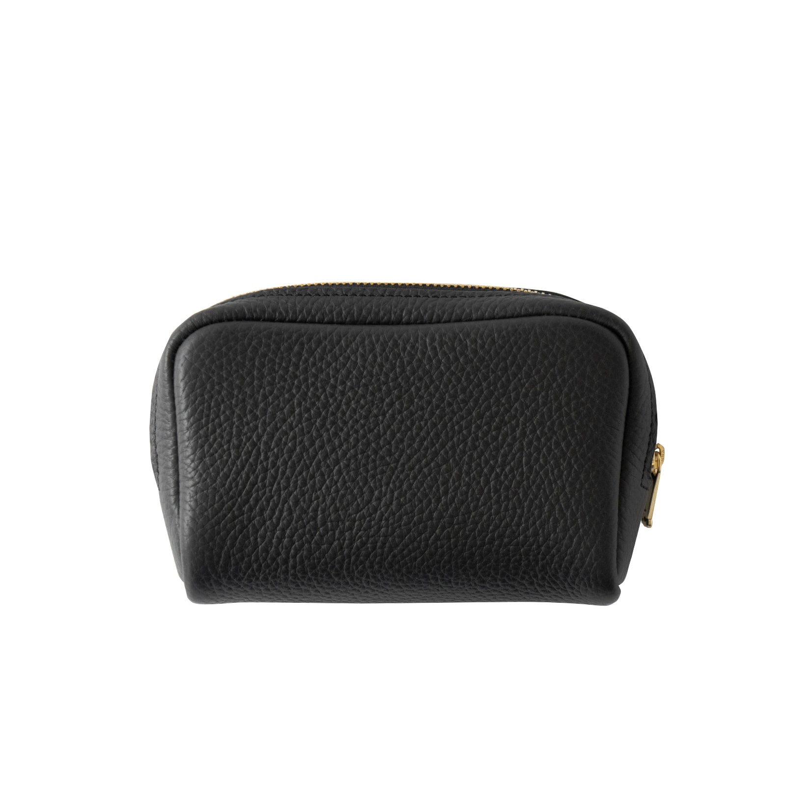 PAWキューブポーチ　キュイール・マッシュ /  ブラック