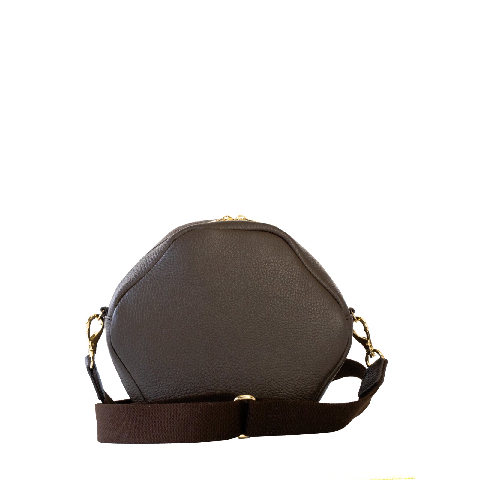 PAWポシェット  キュイール・マッシュ  /  チョコ