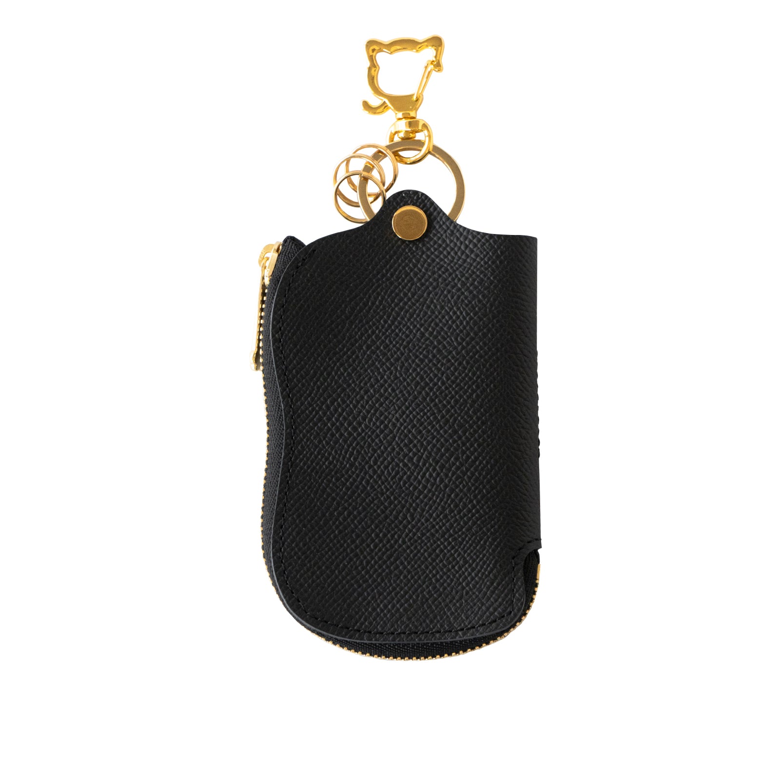 スマートキーケース　キュイール・ミネルバ  /  ブラック