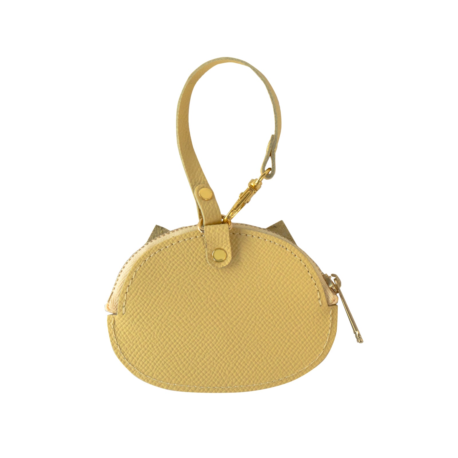 [NEW] にゃんフェイスコインケース　キュイール・ミネルバ  /   カナリア