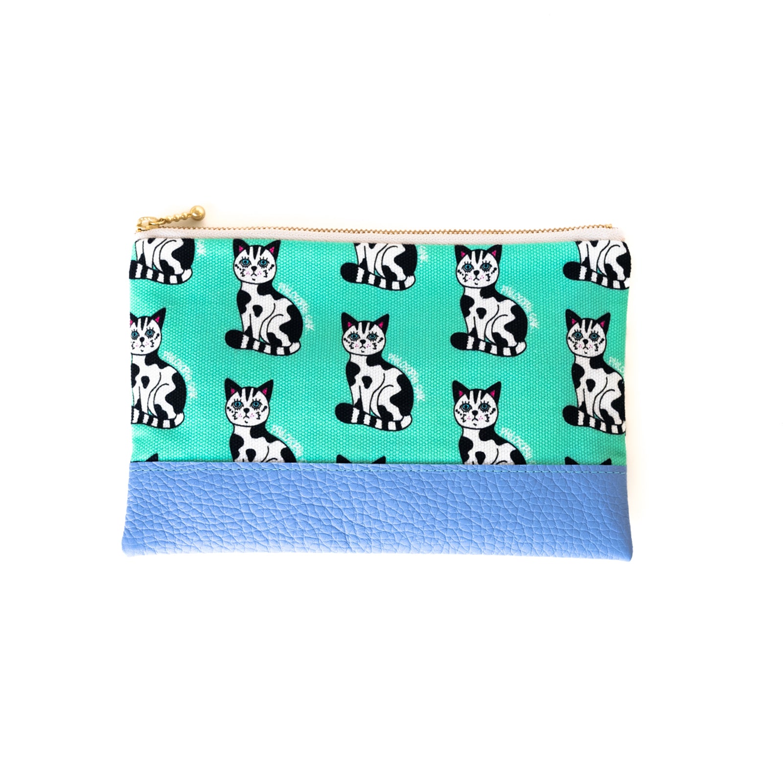 [6th Anniversary Thanksgiving] SINK. x Philosophii Collaboration Cow Cat Flat Pouch