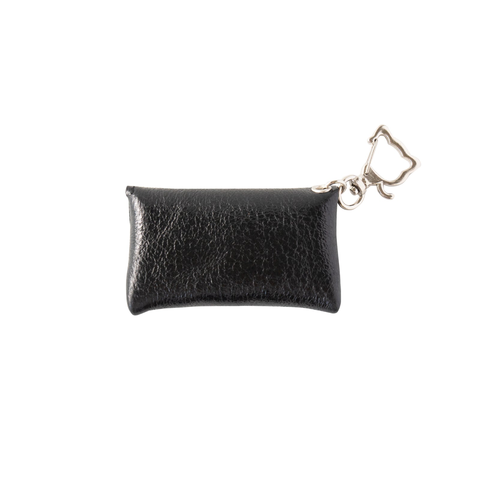 [9/8 (Sun) One-day only, pre-order sale] Flap key ring, Furnya Nano Prism Leather / Black