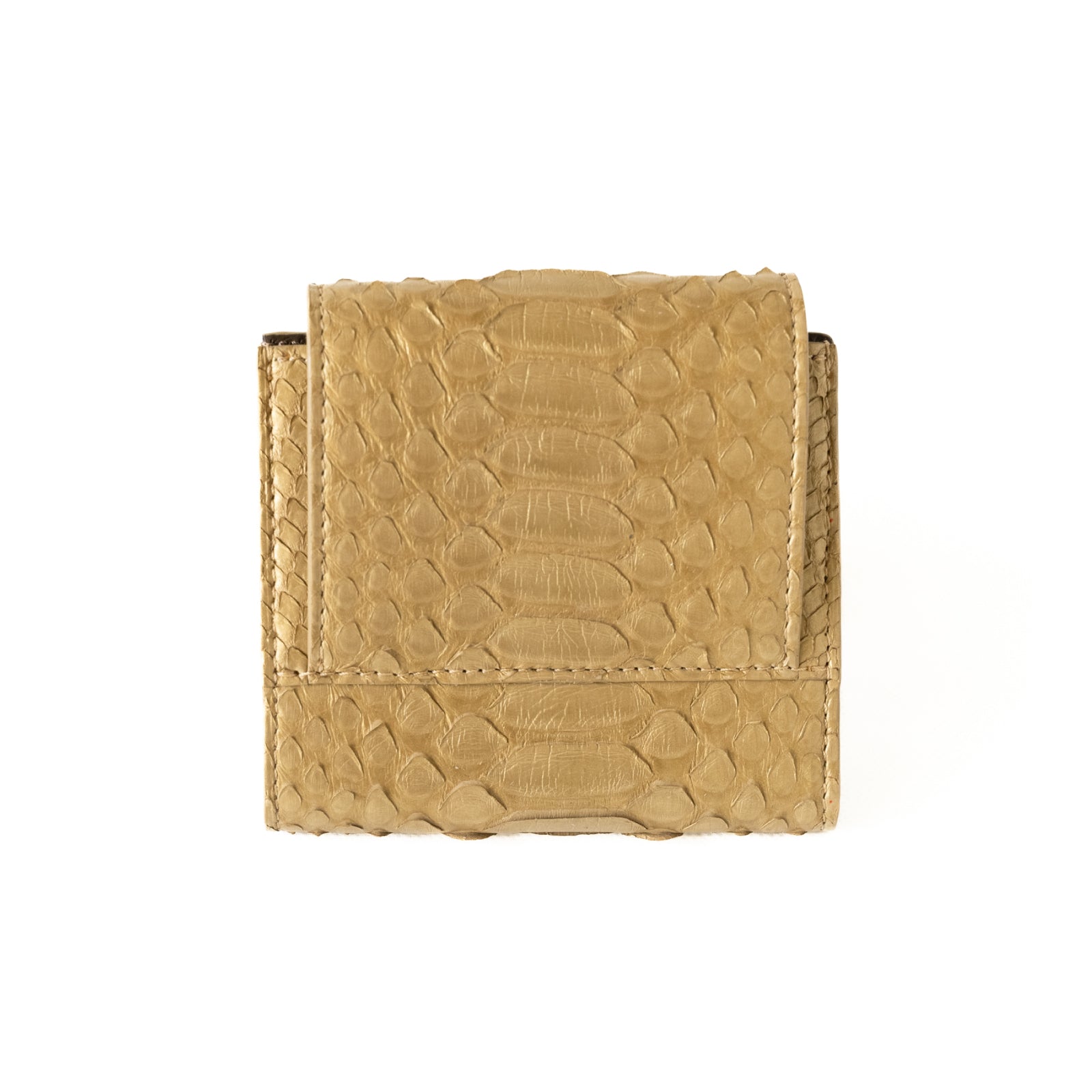 Bi-fold wallet ecle python leather 