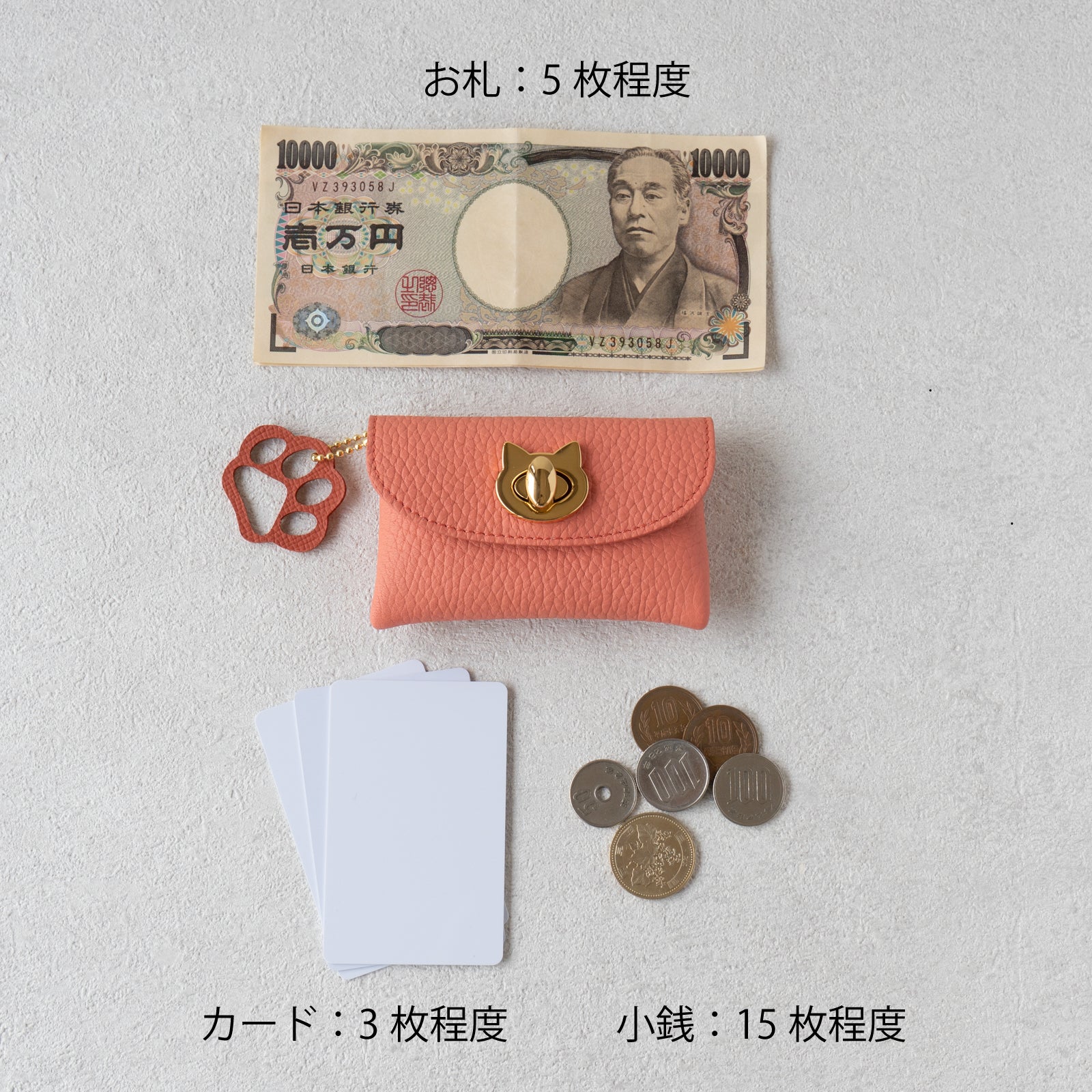 【6/8(日) 1日限定販売】【数量限定】フルーニャポーチ・ミニ　トリヨンクレマンス / フラミンゴ