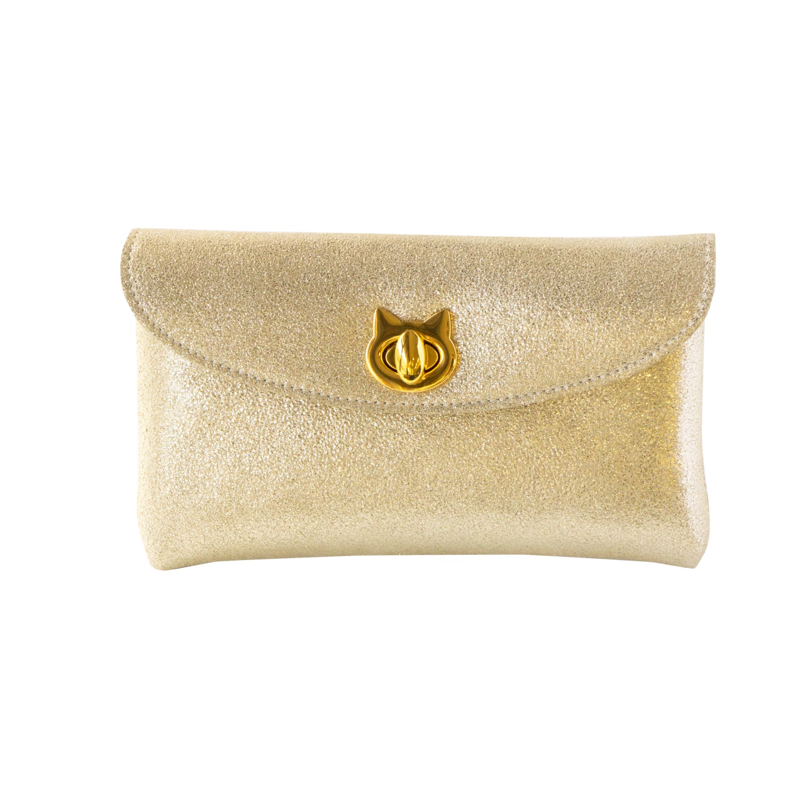 [2/8 (Sat) Limited sale for one day only] Sparkly Flap Wallet - Furnya Long / Gold