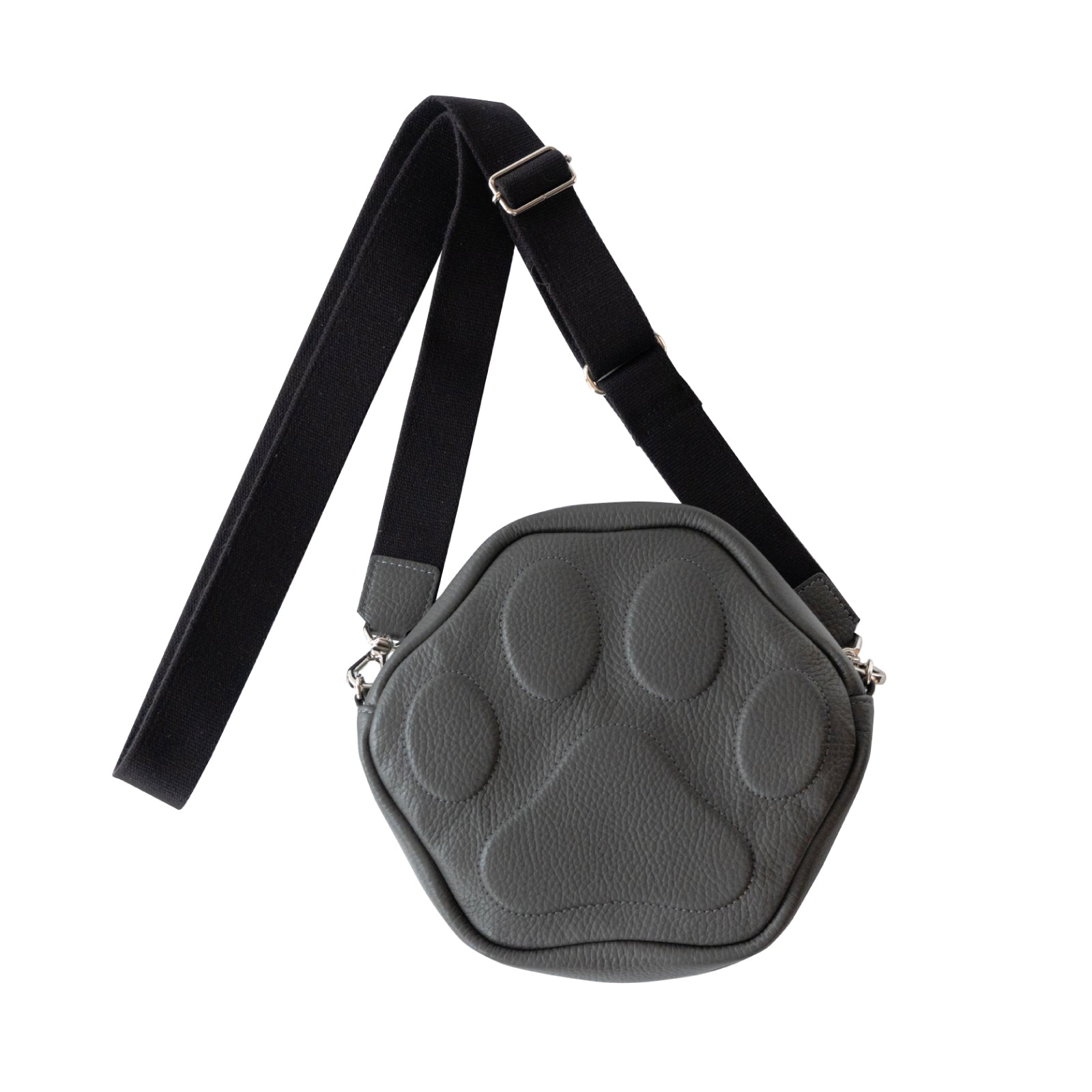 【11/21(金)22:00～ 26時間限定販売】【数量限定】PAWポシェット  キュイール・マッシュ  /  グラファイト