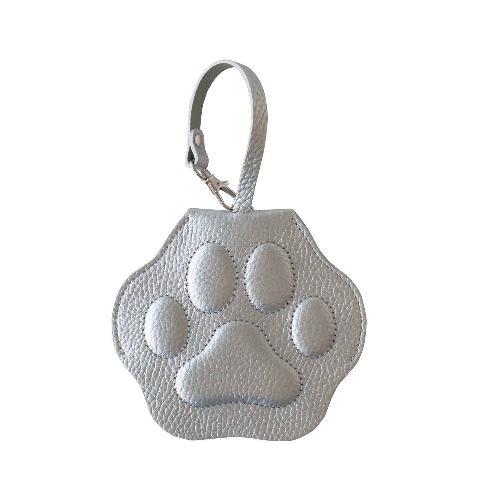 PAWパスケースクロシェット    キュイール・マッシュ / シルバー