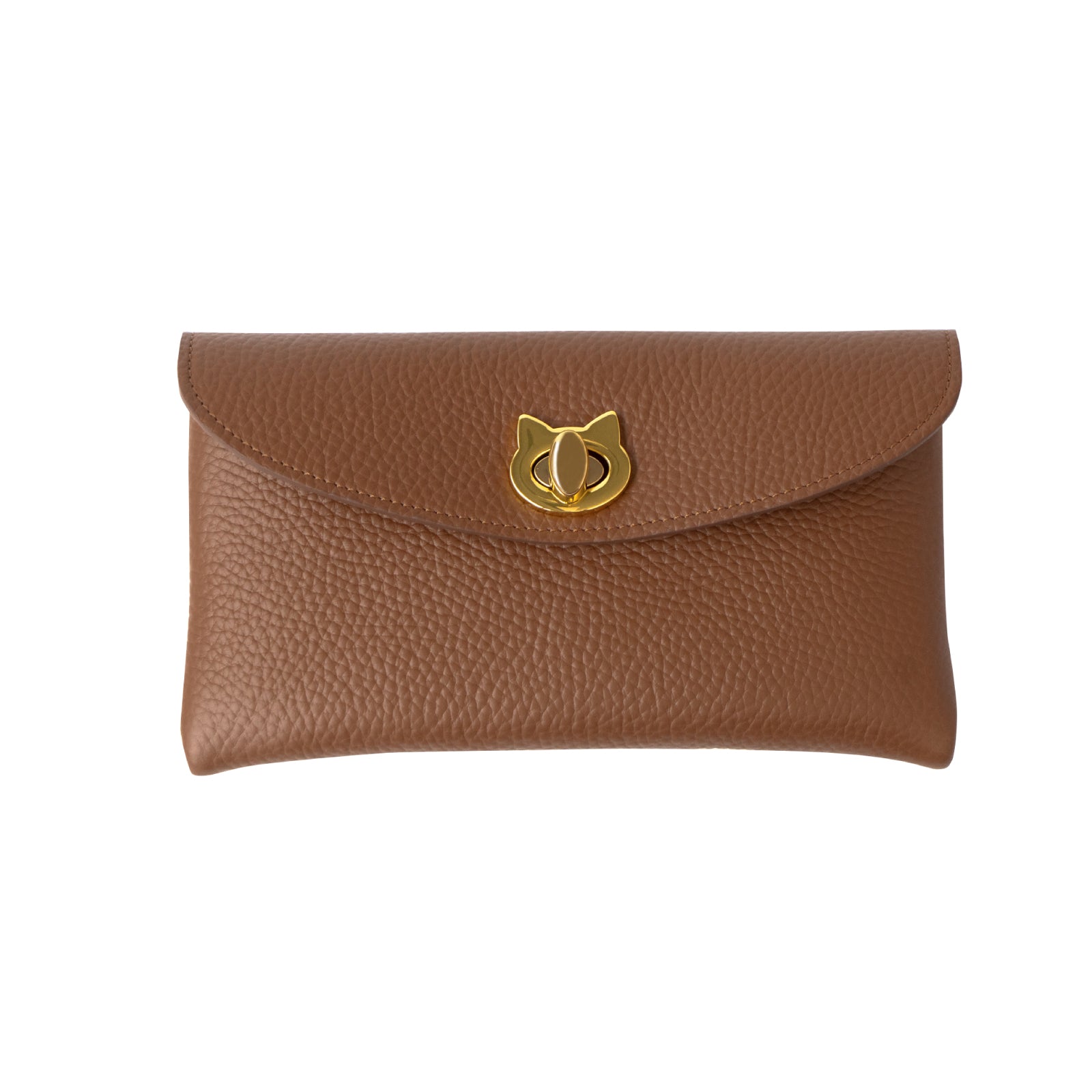 フラップウォレット・フルーニャ ロング    キュイール・マッシュ / キャメル