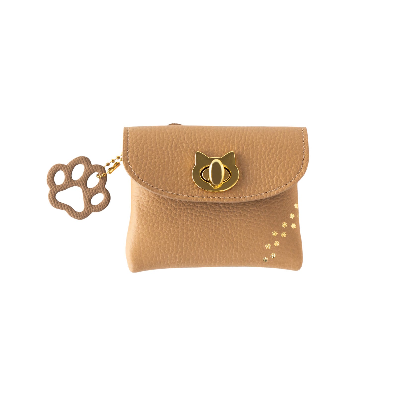 [復刻] フルーニャ スクエアポーチ　キュイール・マッシュ  /  シャモア