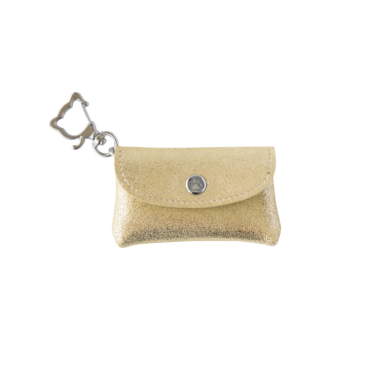 [8/8 (Thu) International Cat Day - One-day only pre-order sale] Sparkly flap key ring - Furnya Nano / Gold