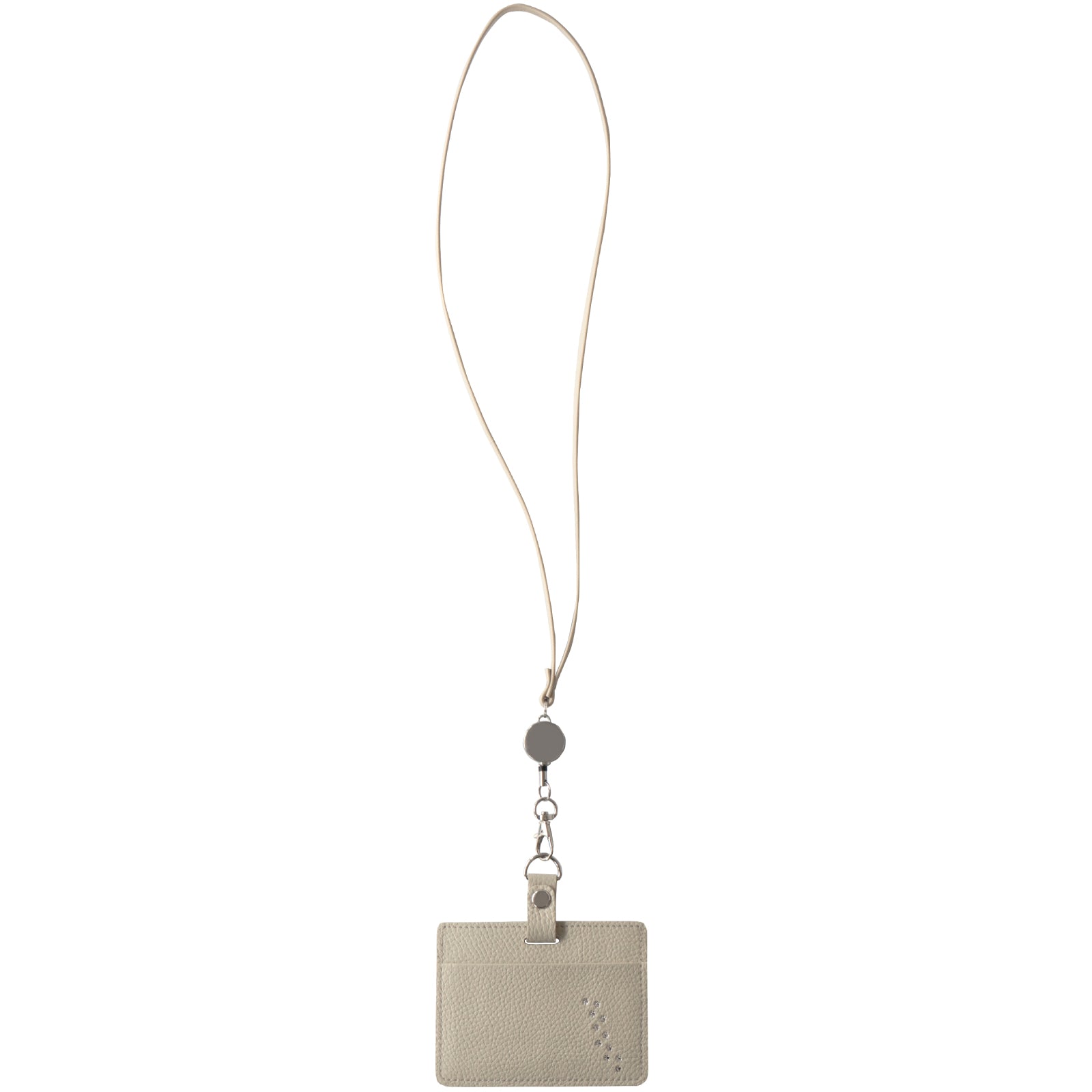 【受注販売：7/24(金)22:00～26(日)】【初回10%OFF】ストラップが選べるIDカードホルダー / メレンゲ
