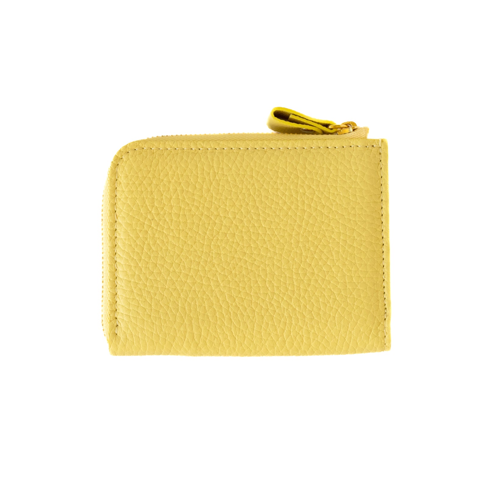 Minimum wallet with L shaped fastener / Taurillon Clemence